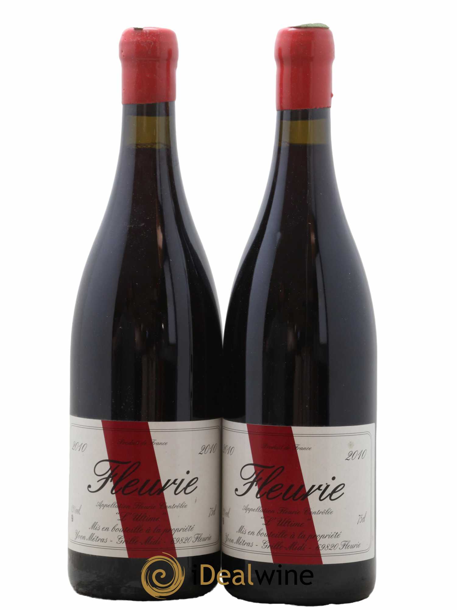 Fleurie l'Ultime Yvon Métras 2010 - Lot de 2 bouteilles - 0