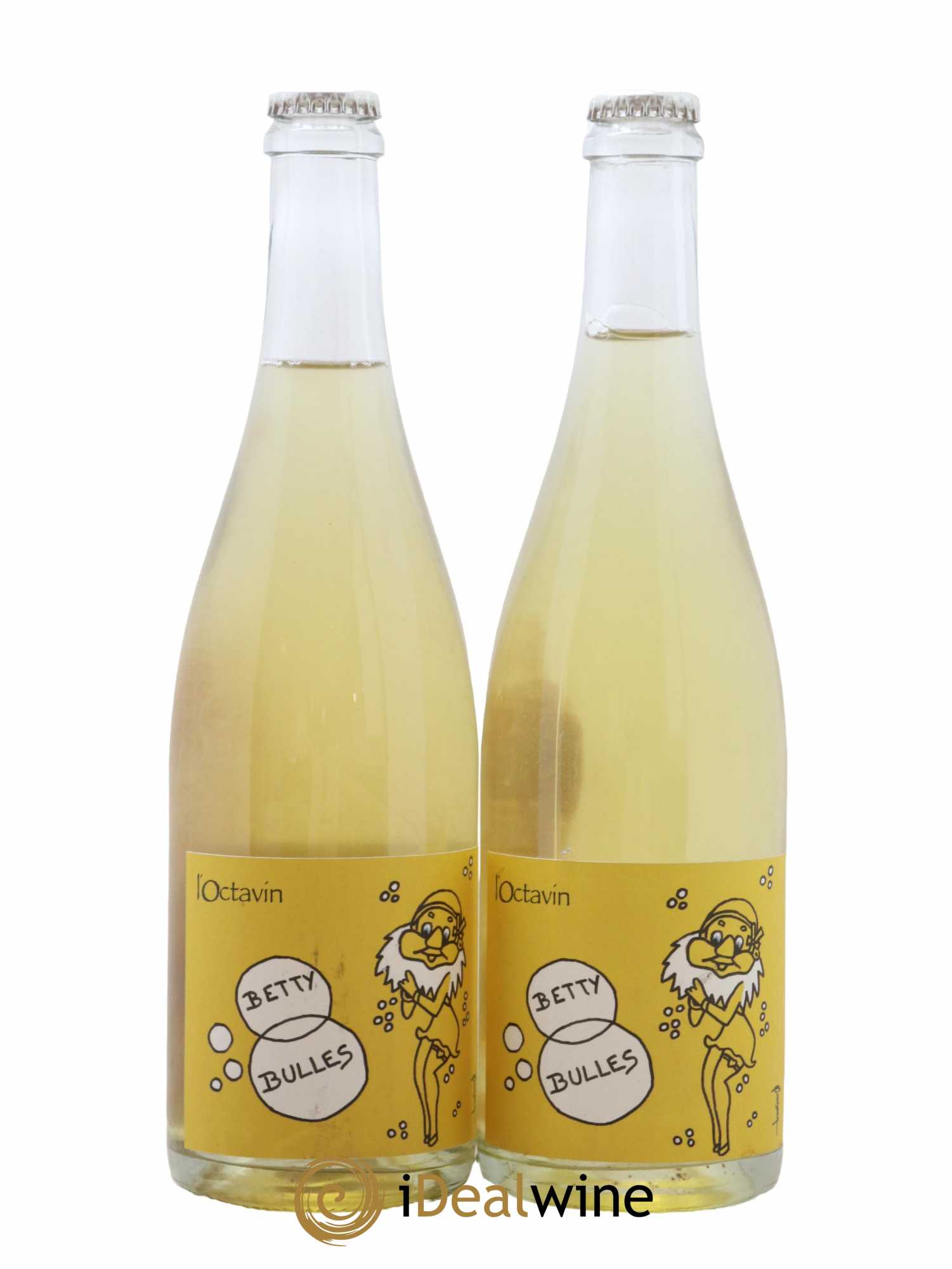 Vin de France Betty Bulles Domaine de l'Octavin 2018 - Lot de 2 bouteilles - 0
