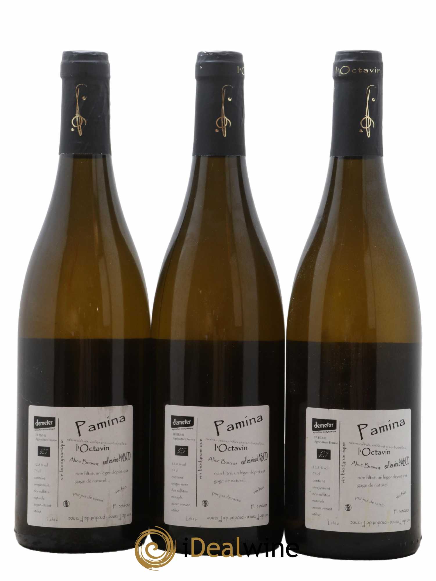 Vin de France Pamina Domaine de l'Octavin 2016 - Lot de 3 bouteilles - 1