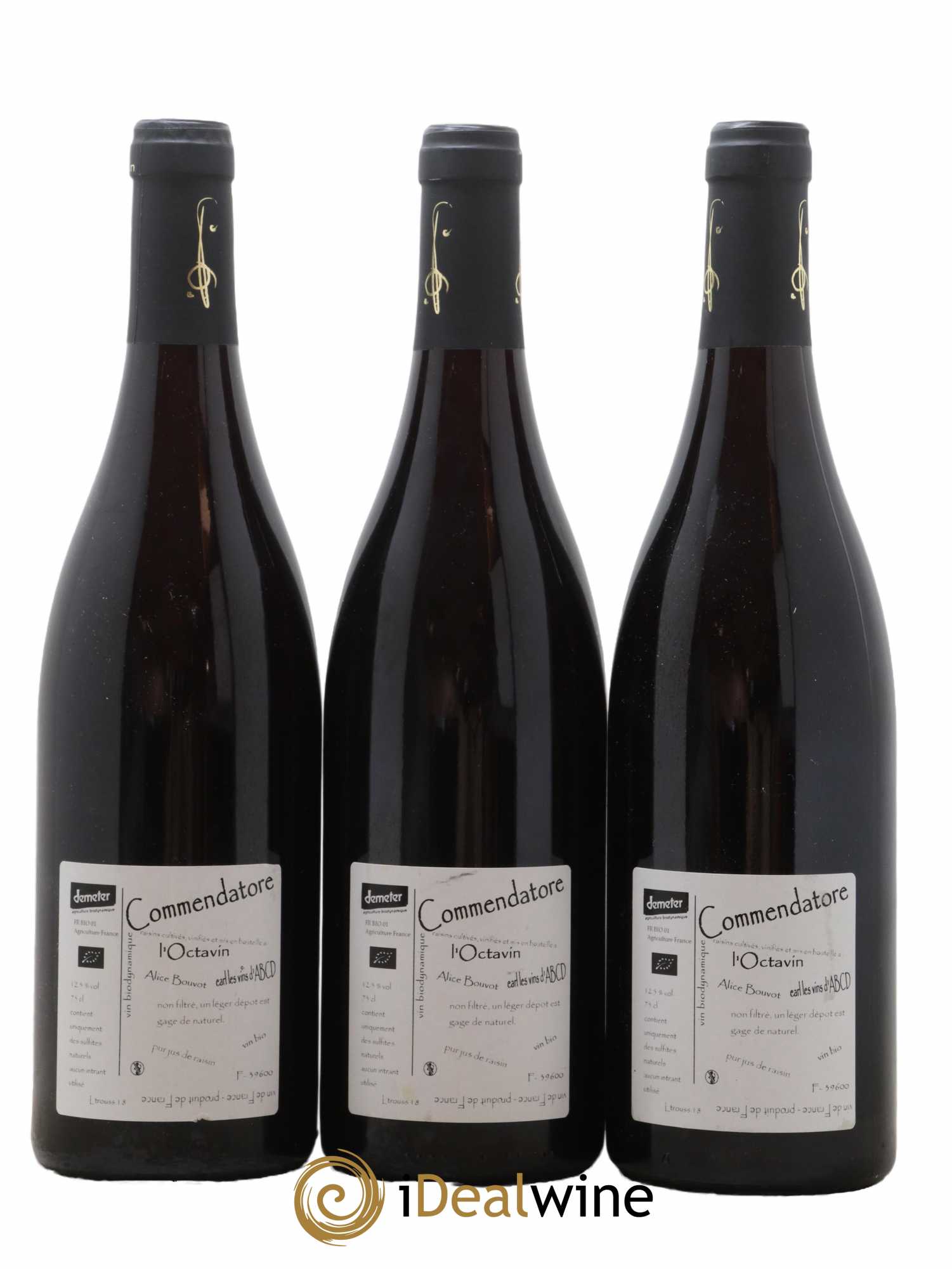 Vin de France Trousseau Les Corvées Commendatore Domaine de L'Octavin - Alice Bouvot 2018 - Lot de 3 bouteilles - 1