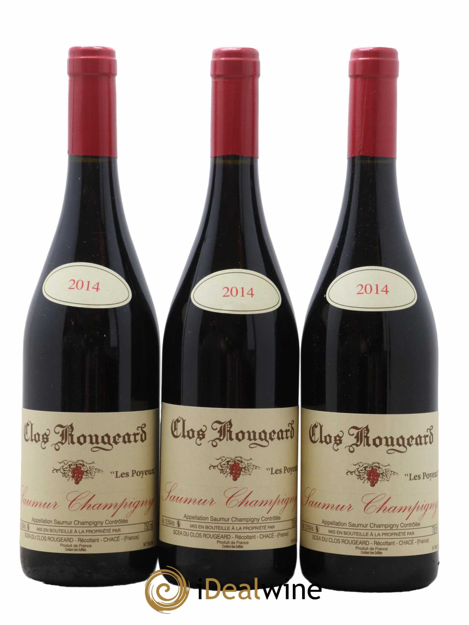 Saumur-Champigny Les Poyeux Clos Rougeard 2014 - Lot de 3 bouteilles - 0