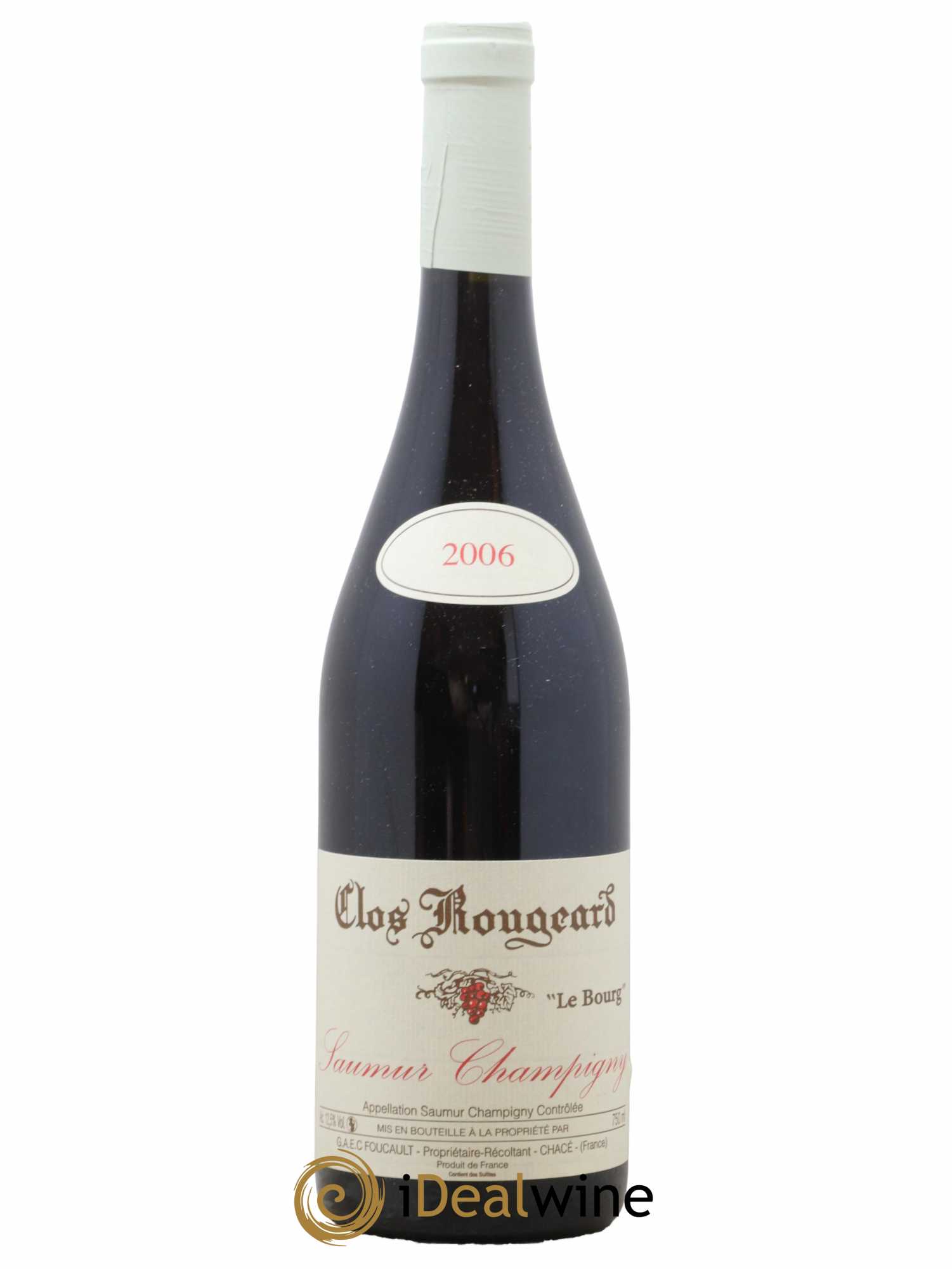 Saumur-Champigny Le Bourg Clos Rougeard 2006 - Lot de 1 bouteille - 0