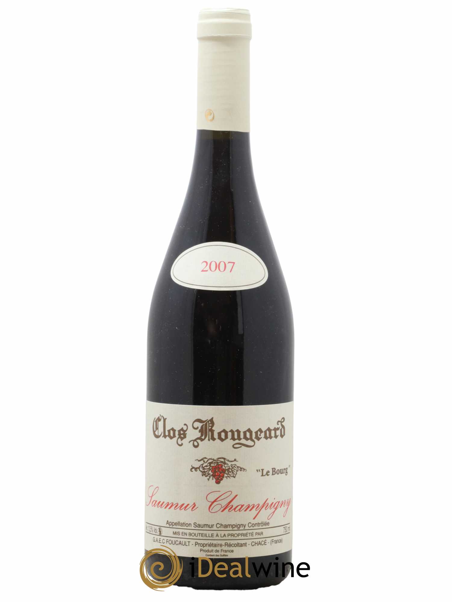 Saumur-Champigny Le Bourg Clos Rougeard 2007 - Lot de 1 bouteille - 0