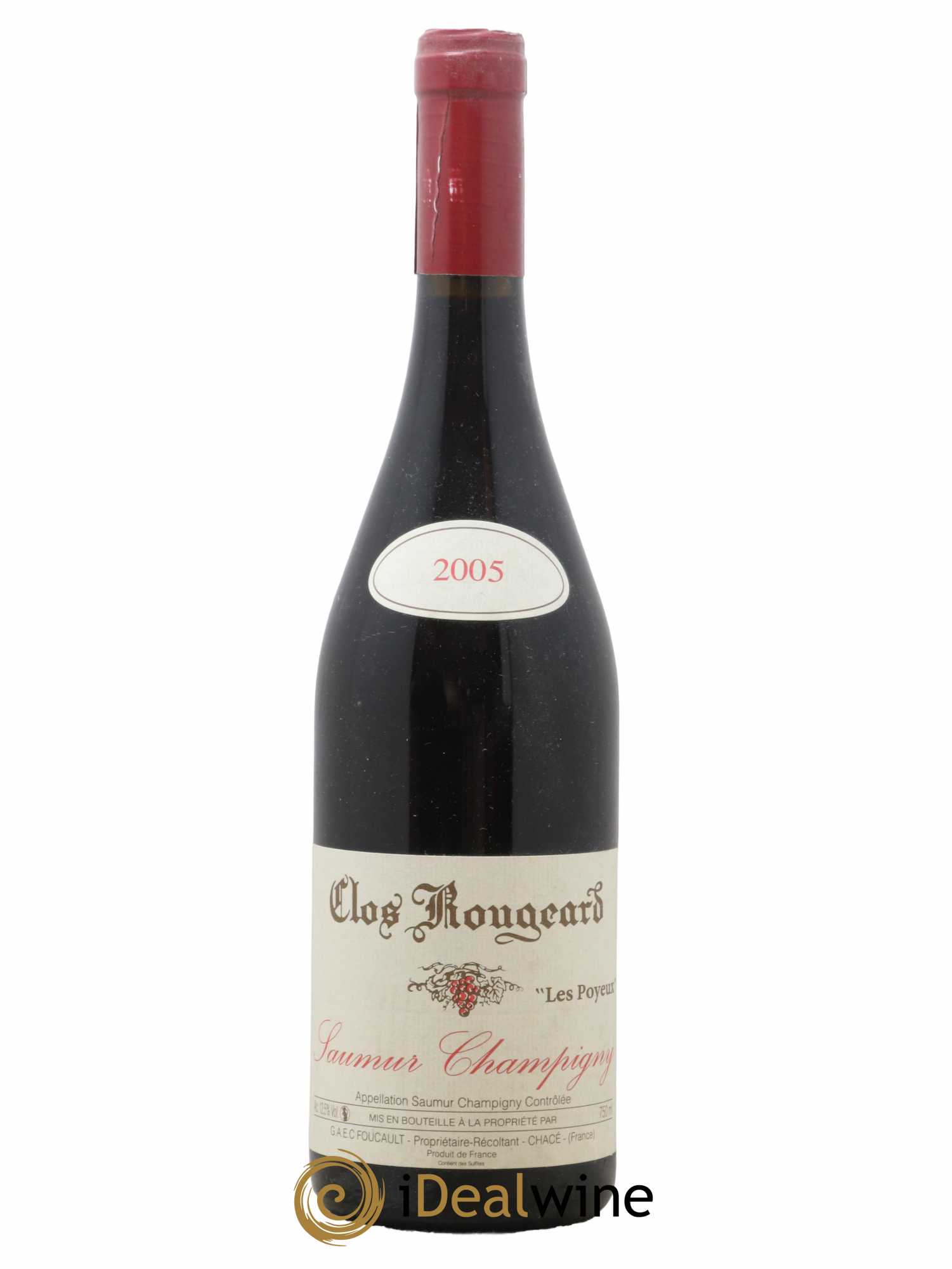 Saumur-Champigny Les Poyeux Clos Rougeard 2005 - Lot de 1 bouteille - 0