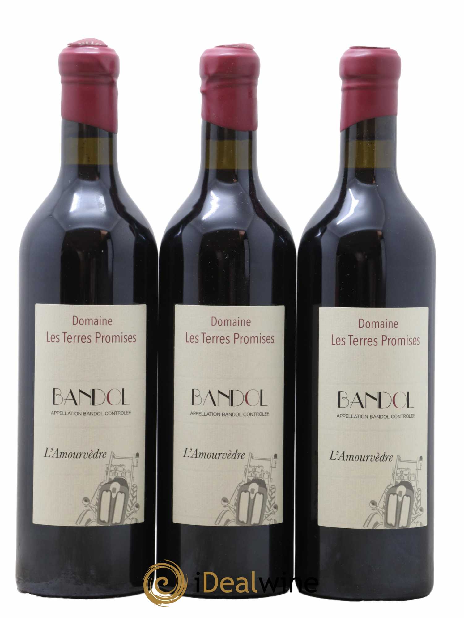 Bandol L'Amourvèdre Les Terres Promises 2012 - Lot de 3 bouteilles - 0