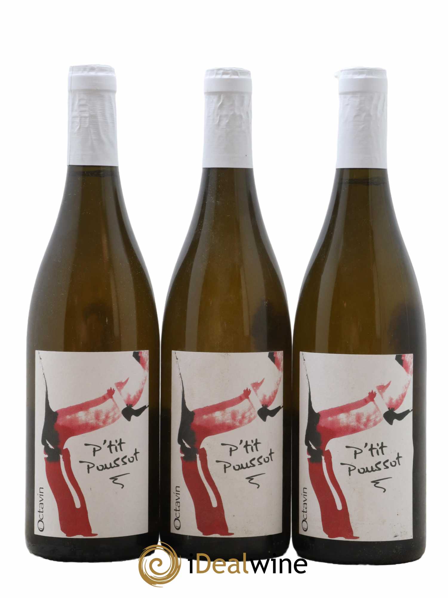 Vin de France Ptit Poussot Chardo Domaine de l'Octavin 2017 - Lot de 3 bouteilles - 0