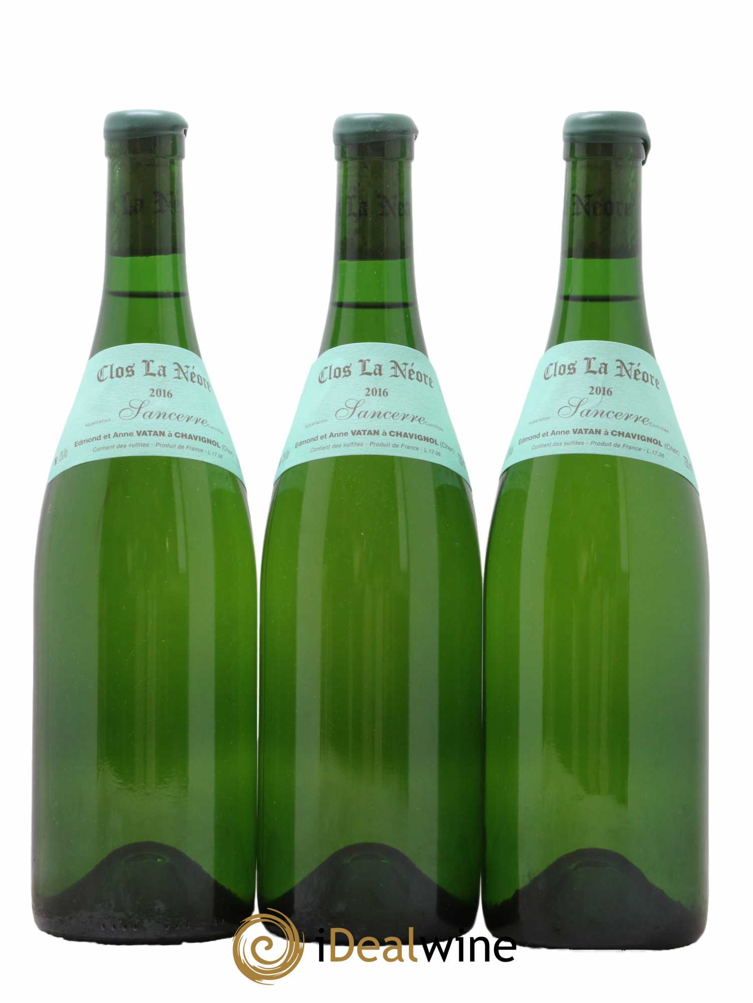 Sancerre Clos la Neore Edmond Vatan 2016 - Lot de 3 bouteilles - 0