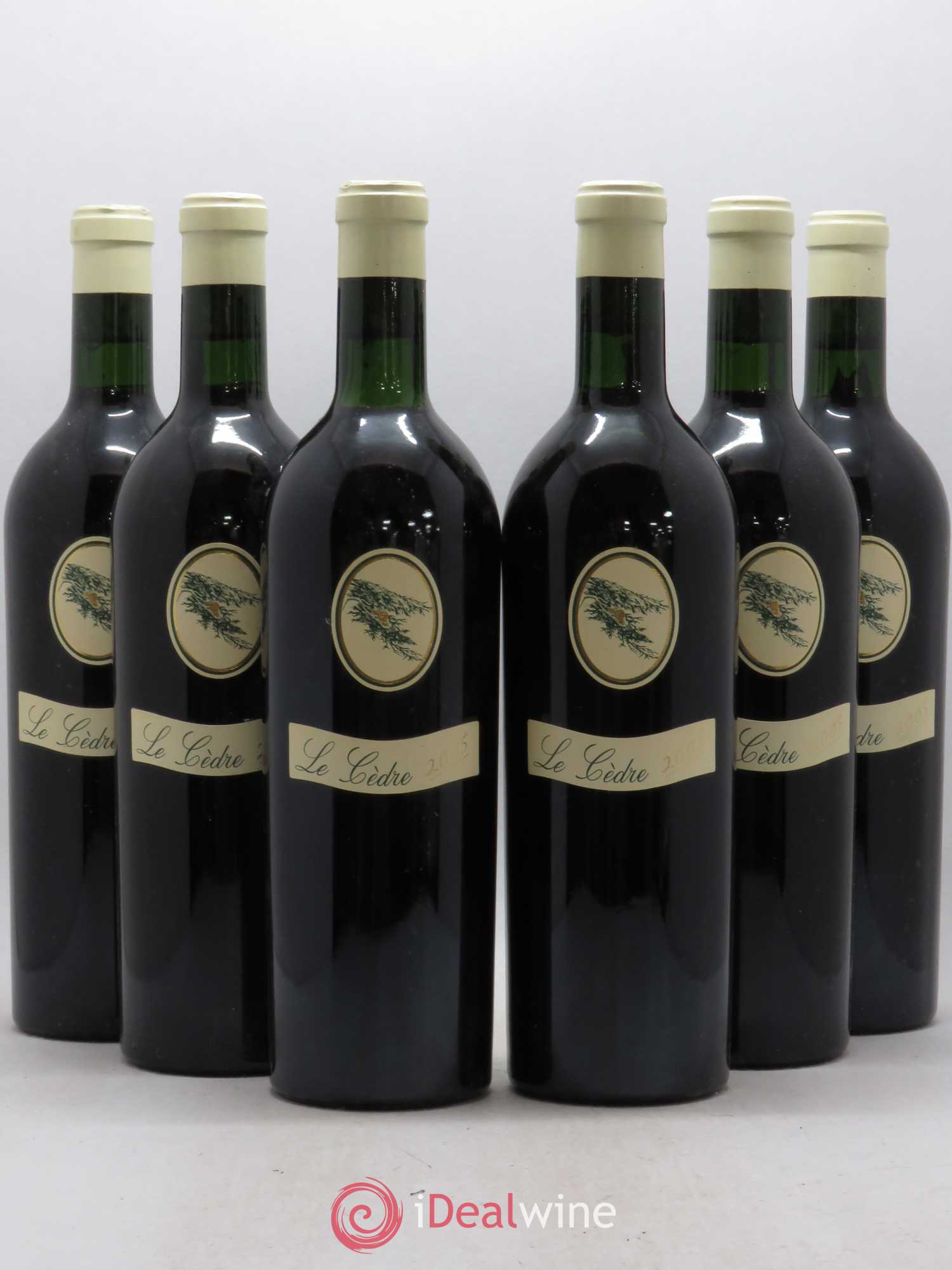 Cahors Château du Cèdre Cuvée Le Cèdre Pascal et Jean-Marc Verhaeghe 2005 - Lot de 6 bouteilles - 0