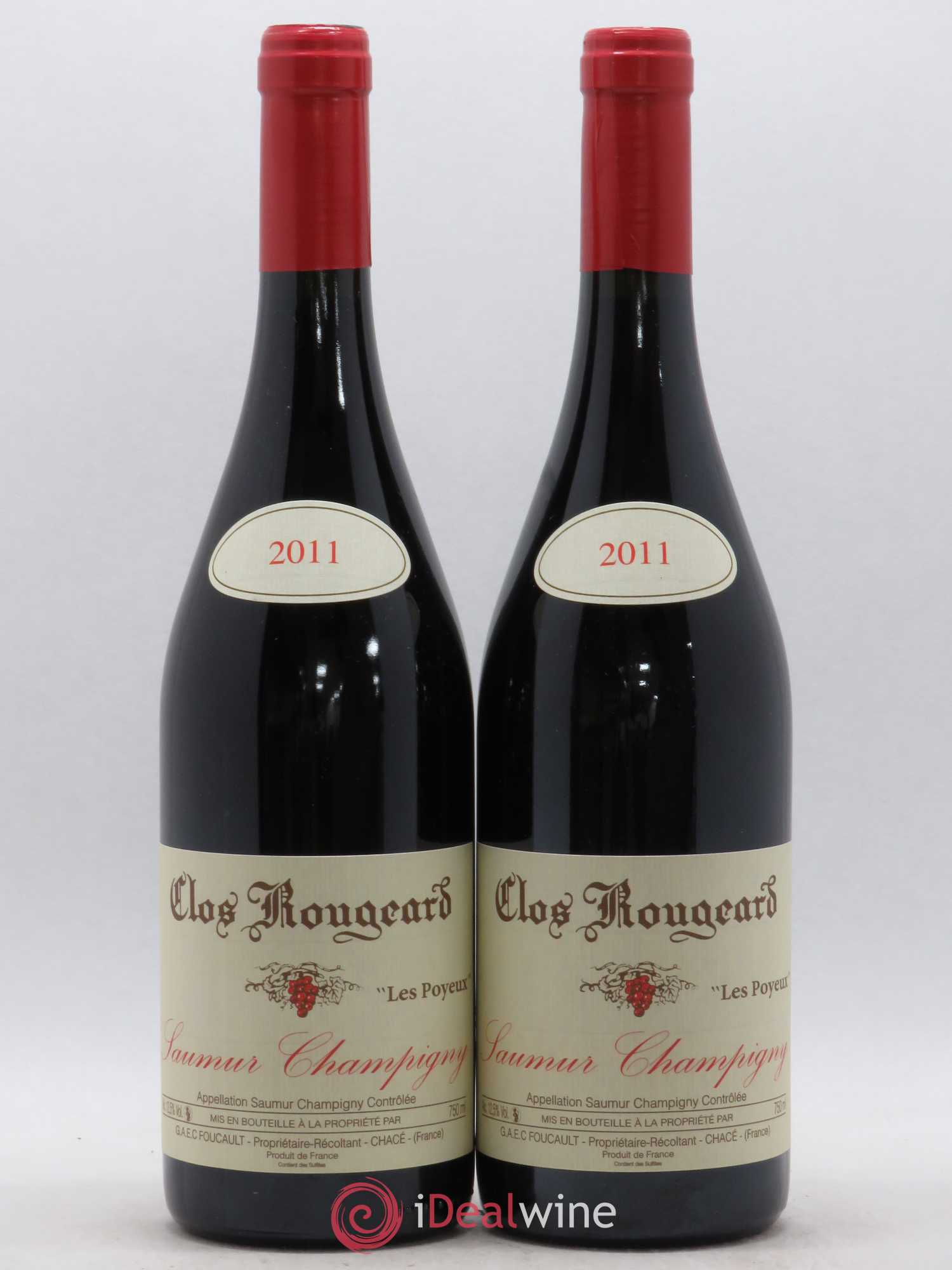 Saumur-Champigny Les Poyeux Clos Rougeard 2011 - Lot de 2 bouteilles - 0