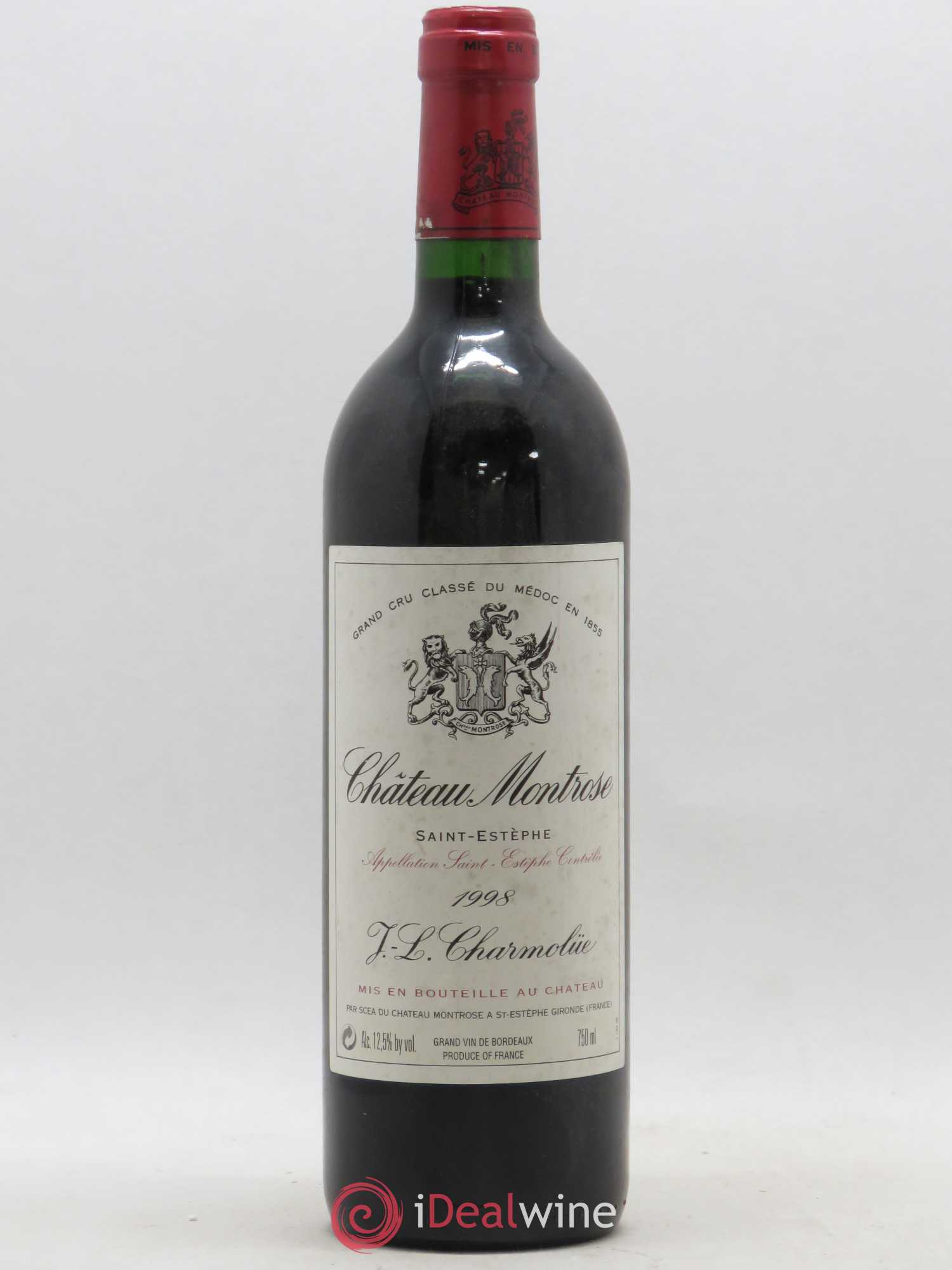 Château Montrose 2ème Grand Cru Classé 1998 - Lot de 1 bouteille - 0