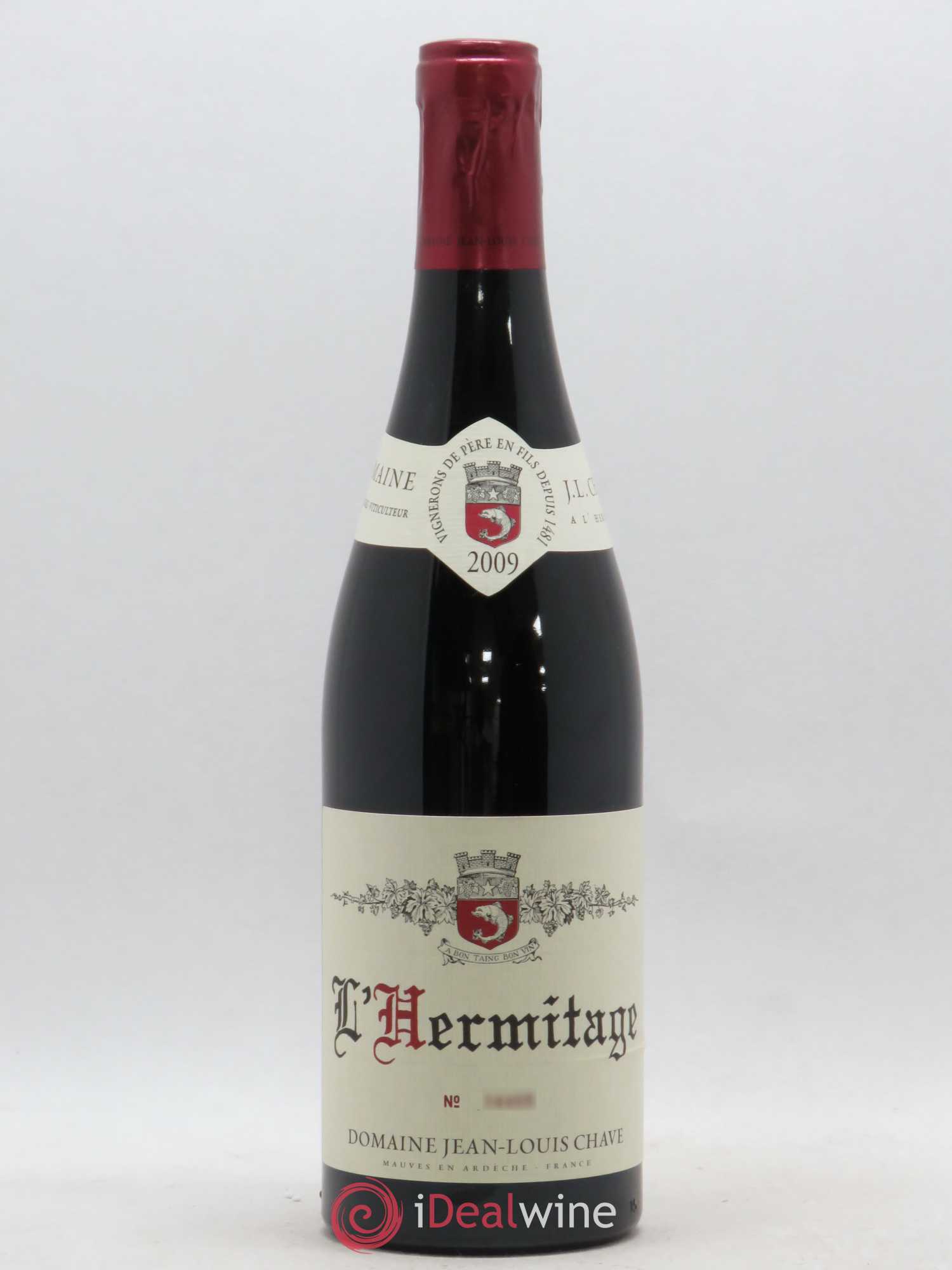 Hermitage Jean-Louis Chave 2009 - Lot de 1 bouteille - 0