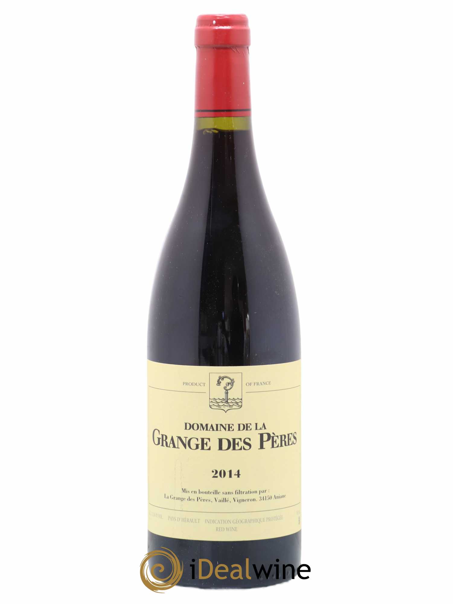 Pays d'Hérault Grange des Pères Laurent Vaillé 2014 - Lot de 1 bouteille - 0
