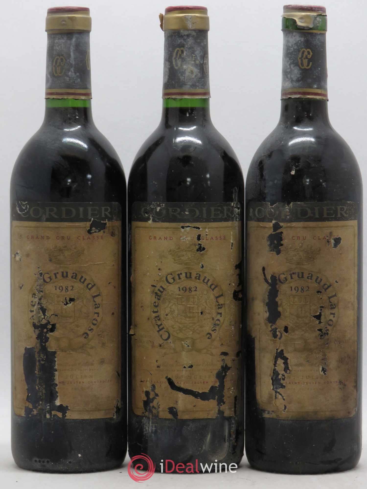 Château Gruaud Larose 2ème Grand Cru Classé 1982 - Lot de 6 bouteilles - 1