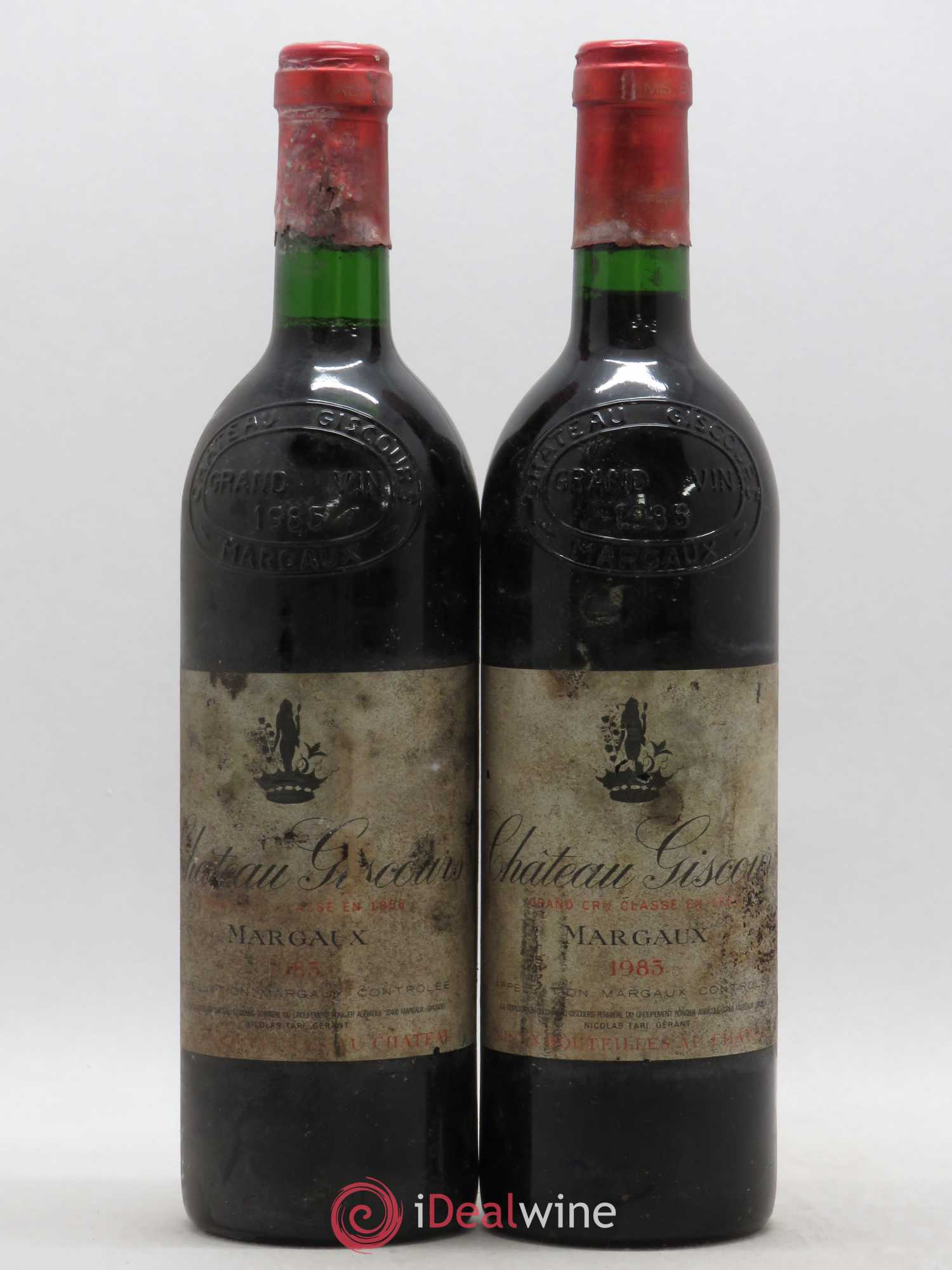 Château Giscours 3ème Grand Cru Classé 1985 - Lot de 2 bouteilles - 0