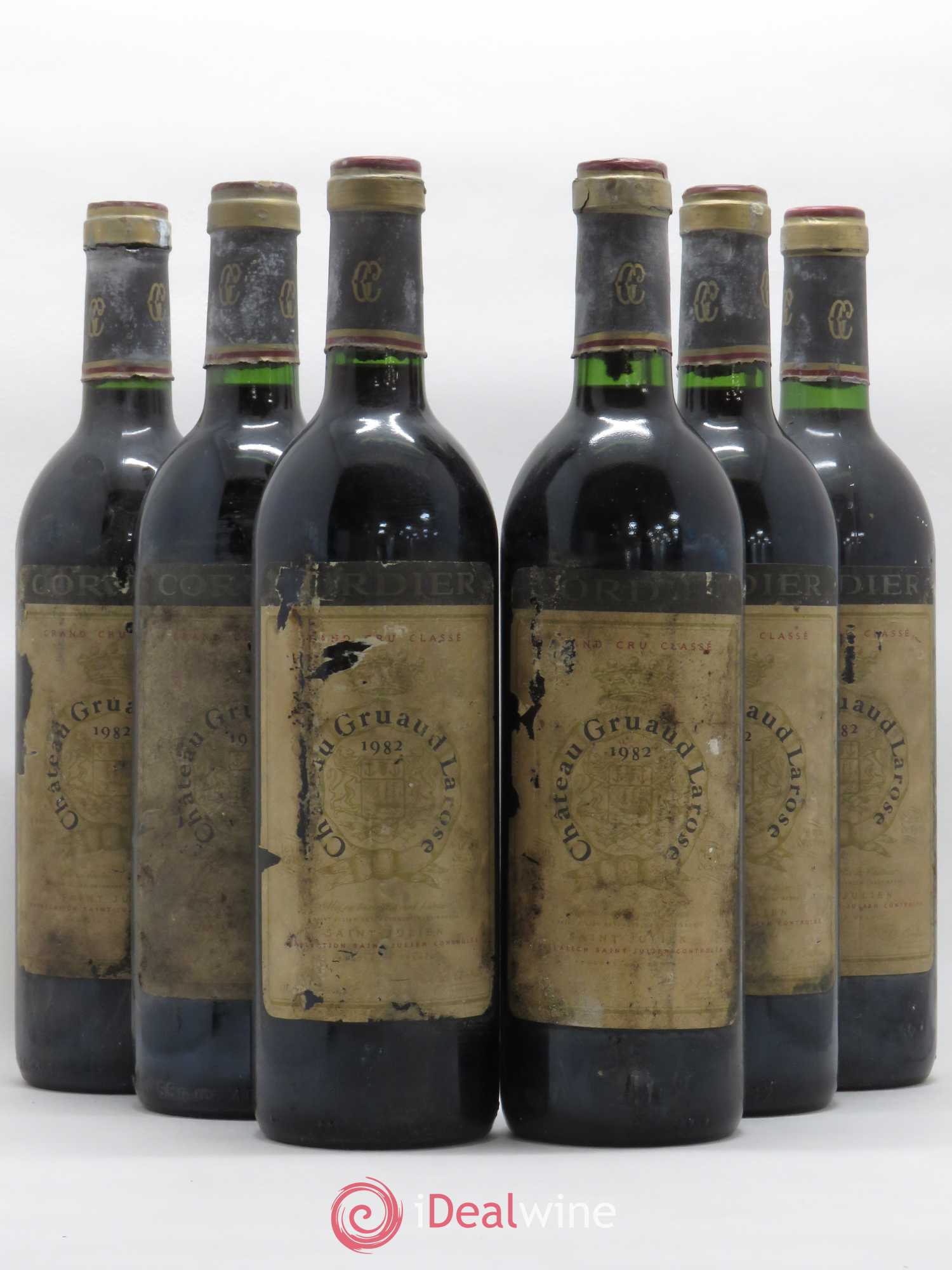 Château Gruaud Larose 2ème Grand Cru Classé 1982 - Lot de 6 bouteilles - 0