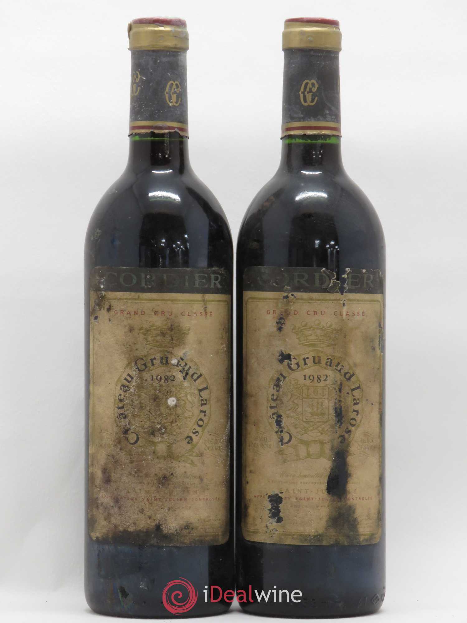 Château Gruaud Larose 2ème Grand Cru Classé 1982 - Lot de 5 bouteilles - 1