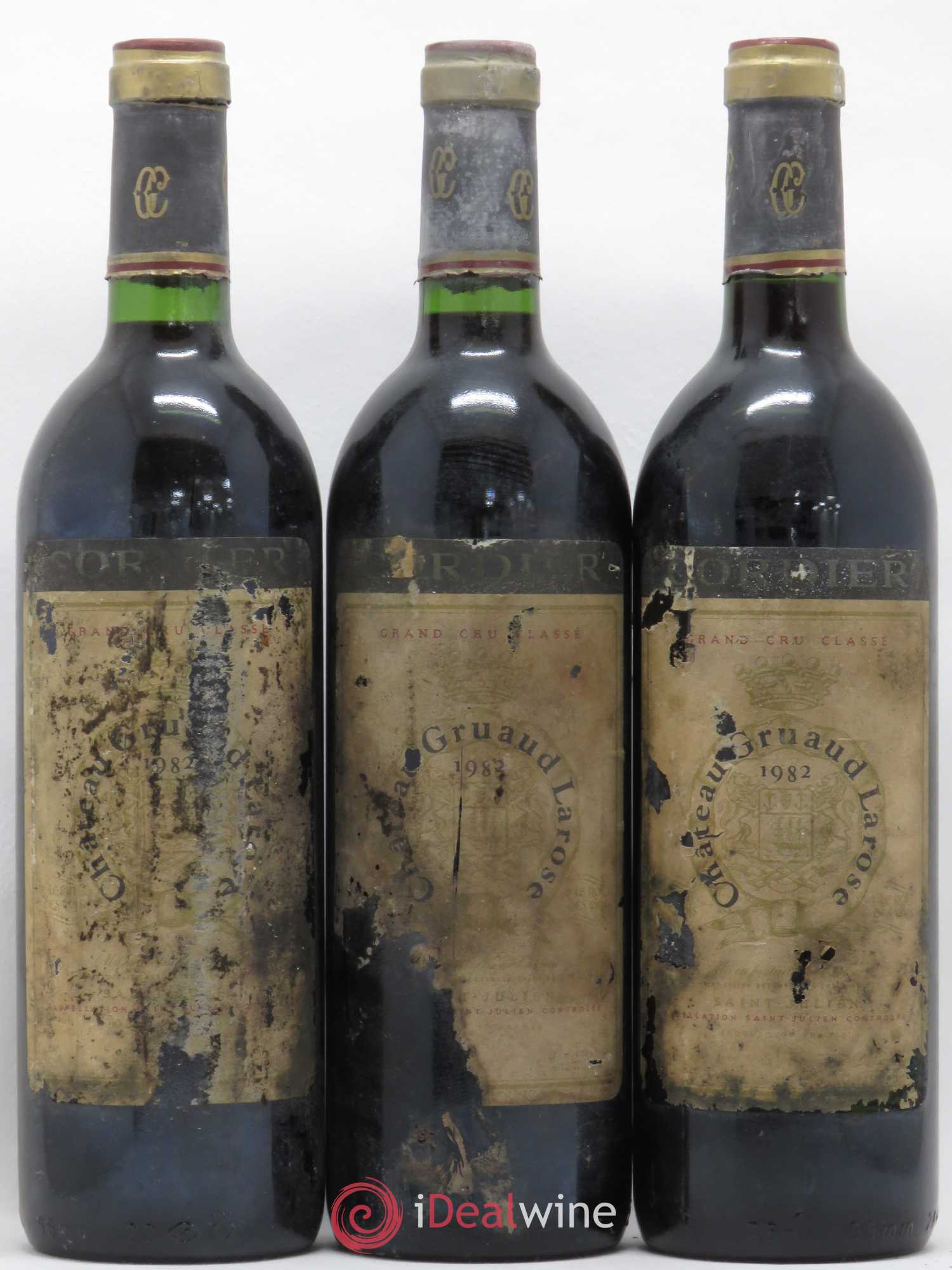 Château Gruaud Larose 2ème Grand Cru Classé 1982 - Lot de 5 bouteilles - 2