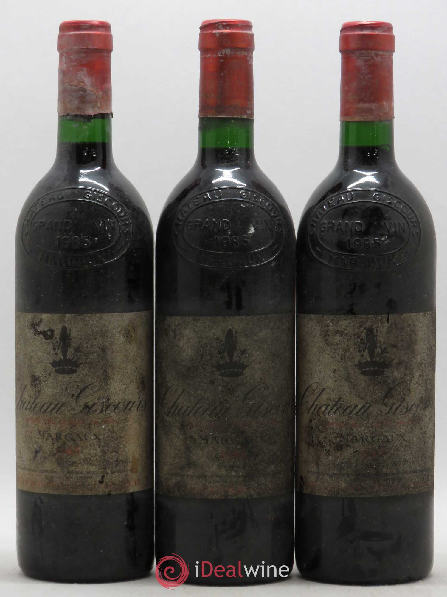 Château Giscours 3ème Grand Cru Classé 1985 - Lot de 6 bouteilles - 1