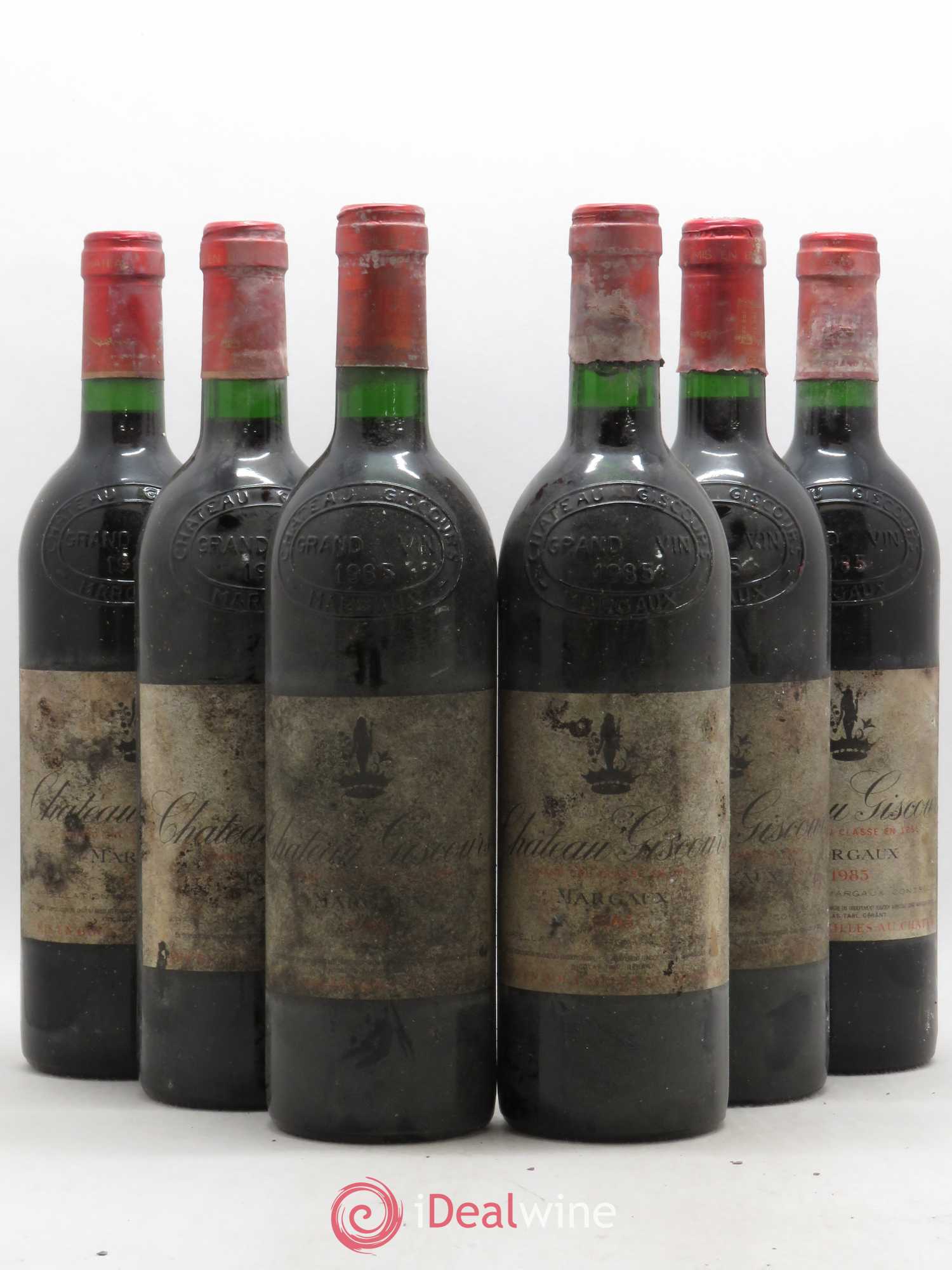 Château Giscours 3ème Grand Cru Classé 1985 - Lot de 6 bouteilles - 0