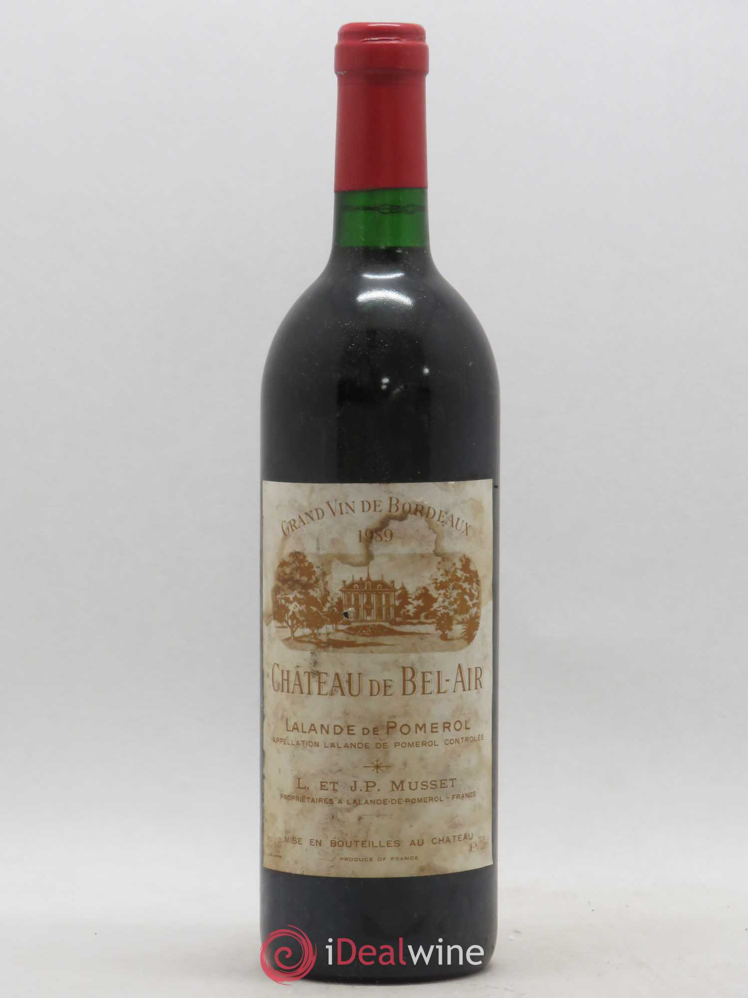 Château de Bel-Air 1989 - Lot de 1 bouteille - 0