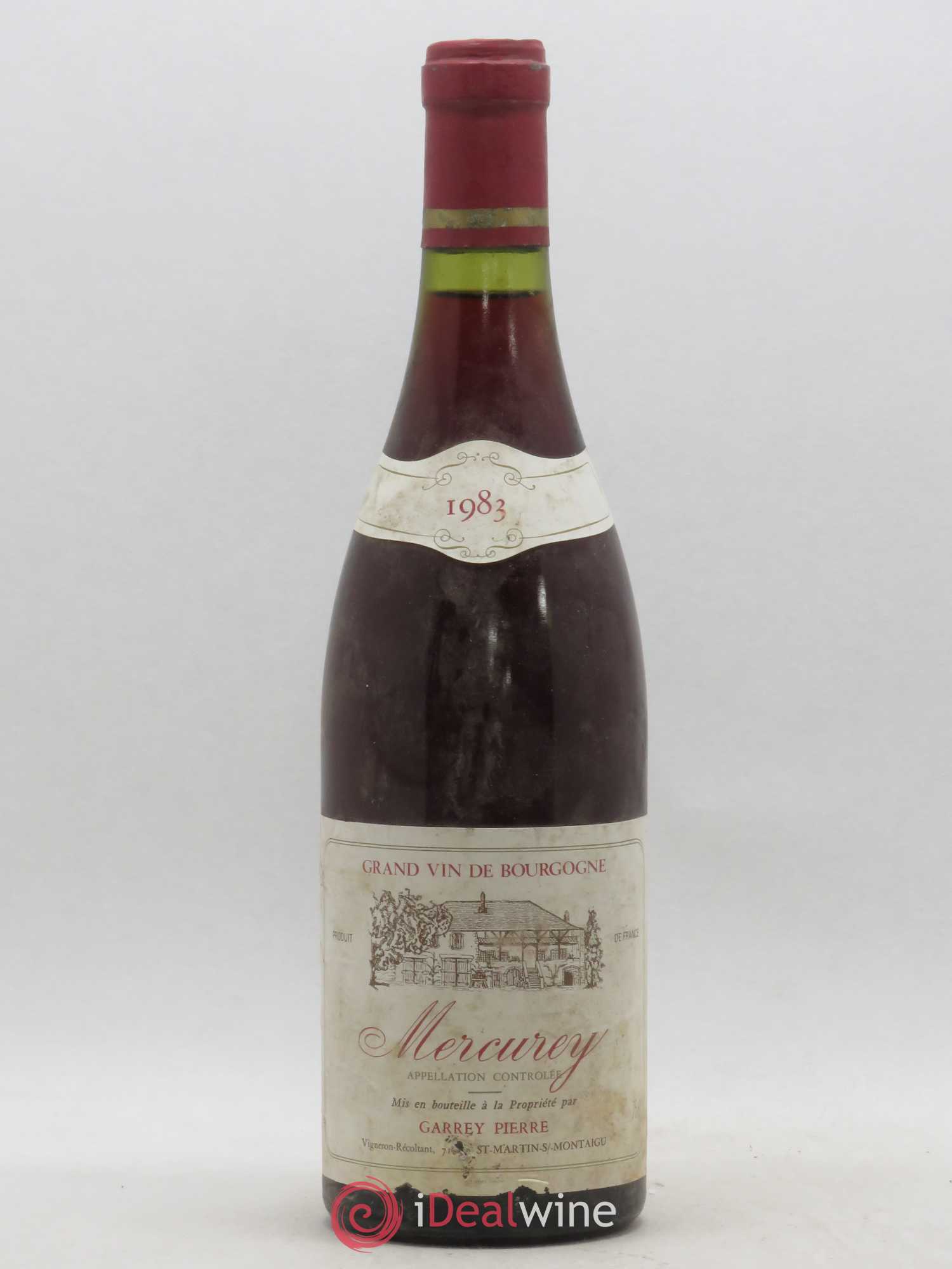 Mercurey Pierre Garrey 1983 - Lot de 1 bouteille - 0