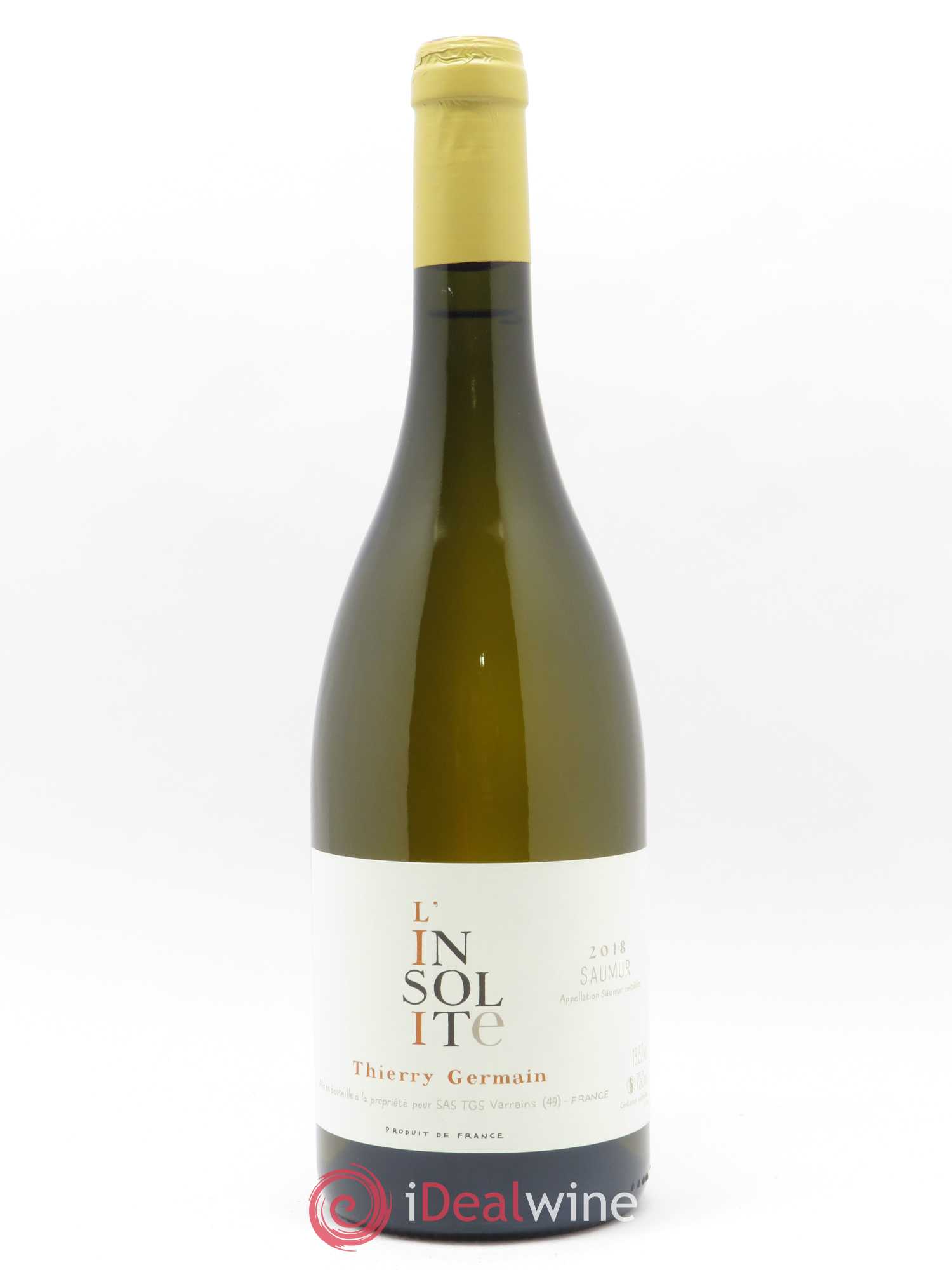 Saumur Insolite Domaine des Roches Neuves - Thierry Germain 2018 - Lot de 1 bouteille - 0