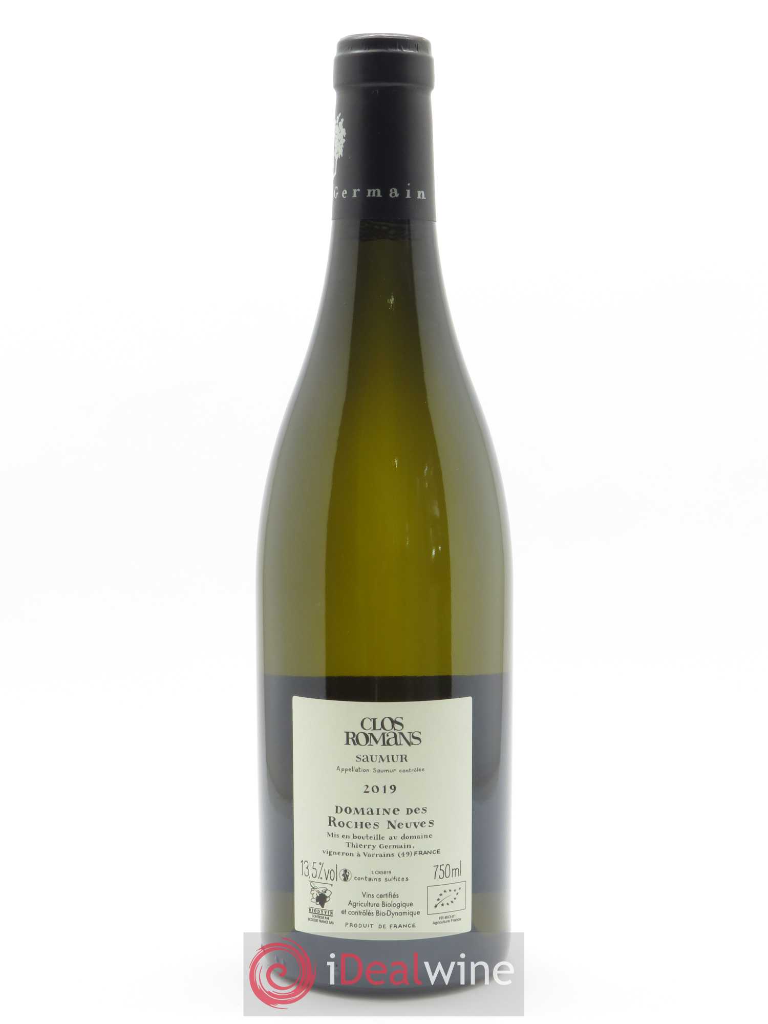 Saumur Clos Romans Domaine des Roches Neuves - Thierry Germain 2019 - Lot of 1 bottle - 1