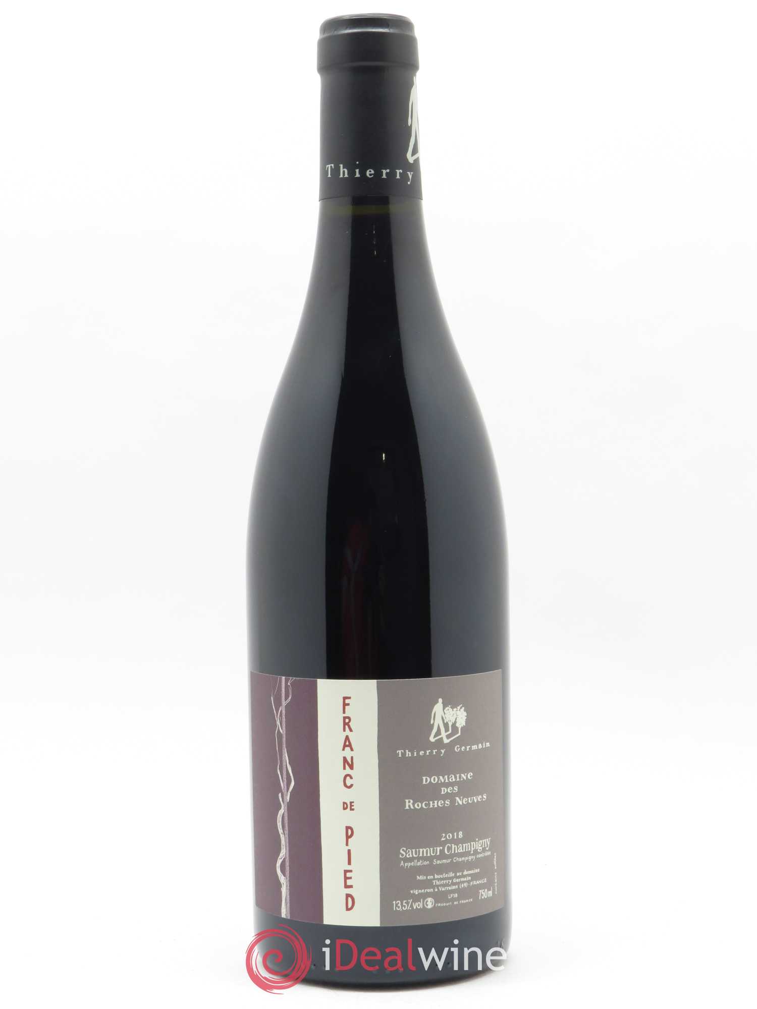 Saumur-Champigny Franc de pied Domaine des Roches Neuves - Thierry Germain 2018 - Lot de 1 bouteille - 0
