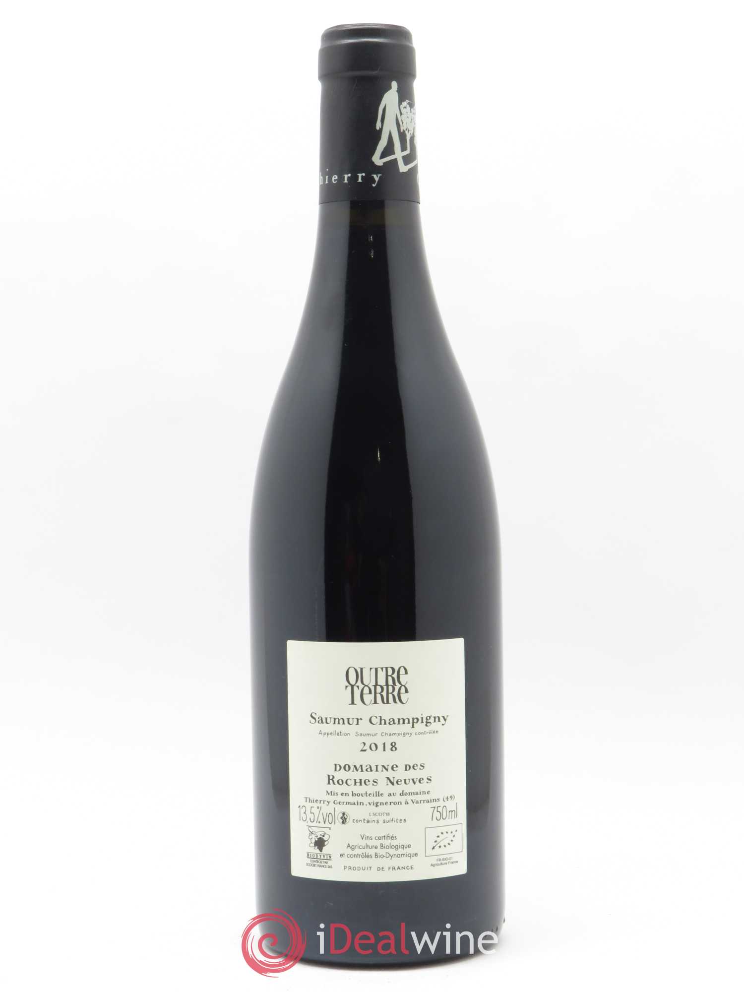 Saumur-Champigny Outre Terre Domaine des Roches Neuves - Thierry Germain 2018 - Lot de 1 bouteille - 1