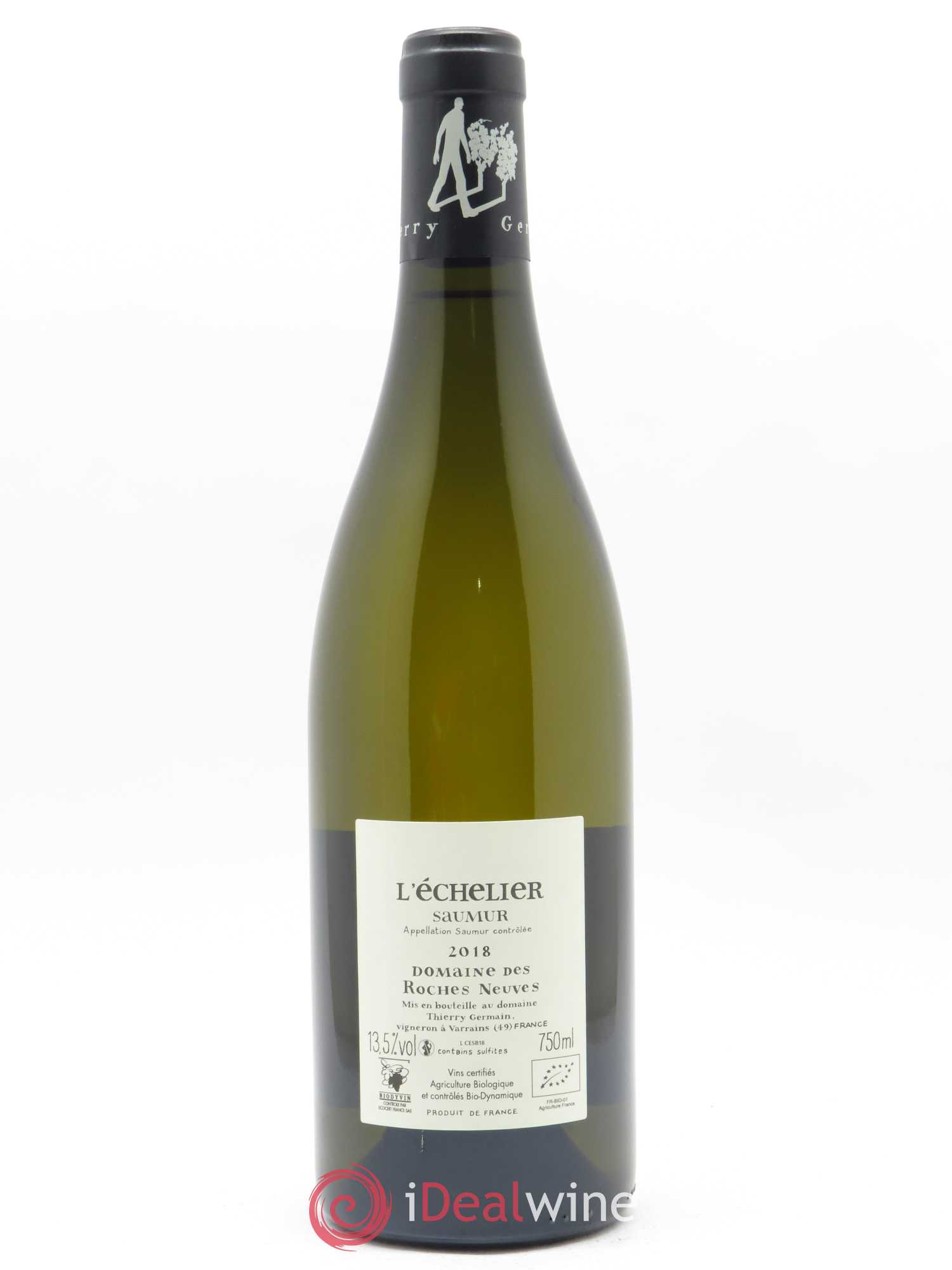 Saumur l'Echelier Domaine des Roches Neuves - Thierry Germain 2018 - Lotto di 1 bottiglia - 1