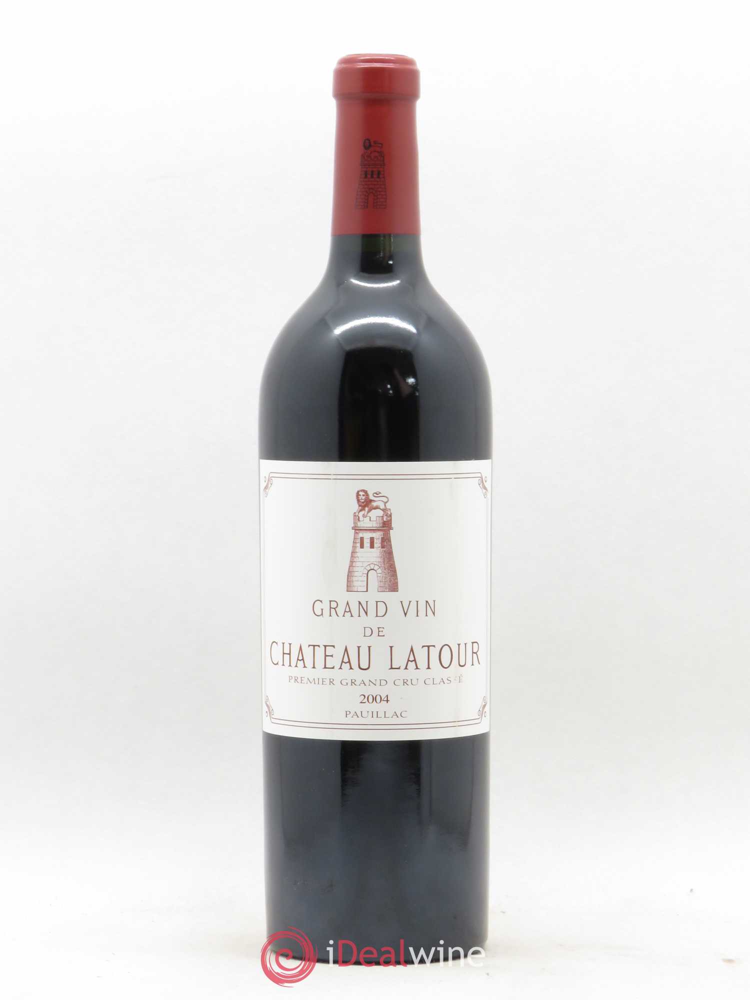 Château Latour 1er Grand Cru Classé 2004 - Lot de 1 bouteille - 0