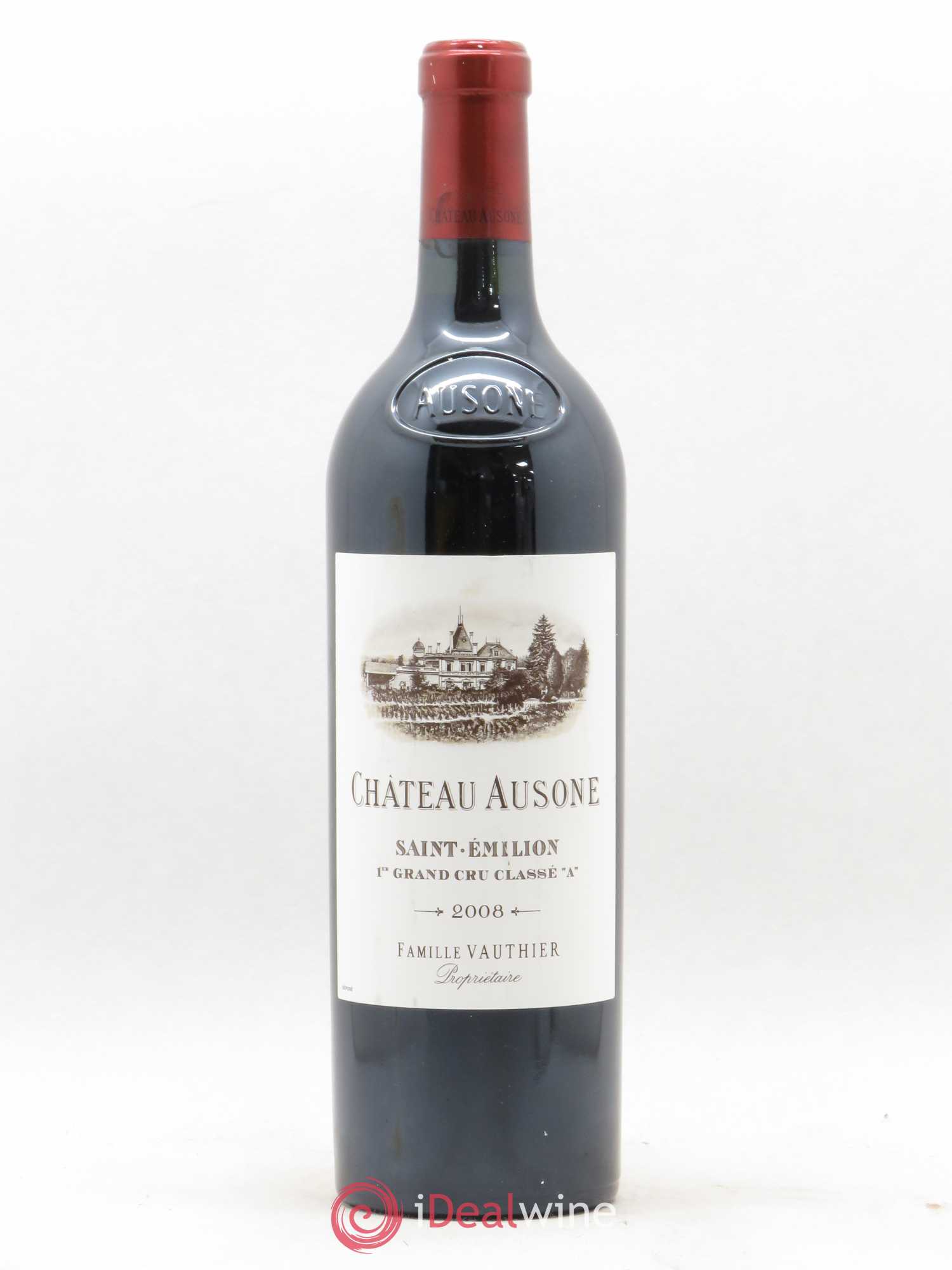 Château Ausone 1er Grand Cru Classé A 2008 - Lot de 1 bouteille - 0