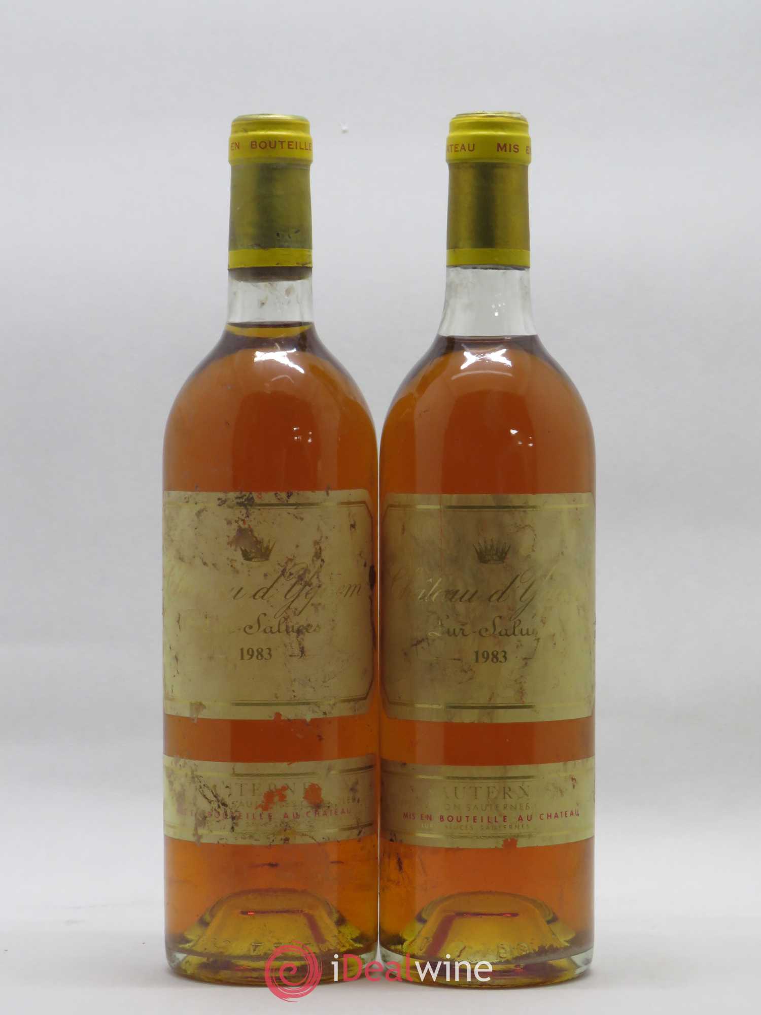 Château d' Yquem 1er Cru Classé Supérieur 1983 - Lotto di 2 bottiglie - 0