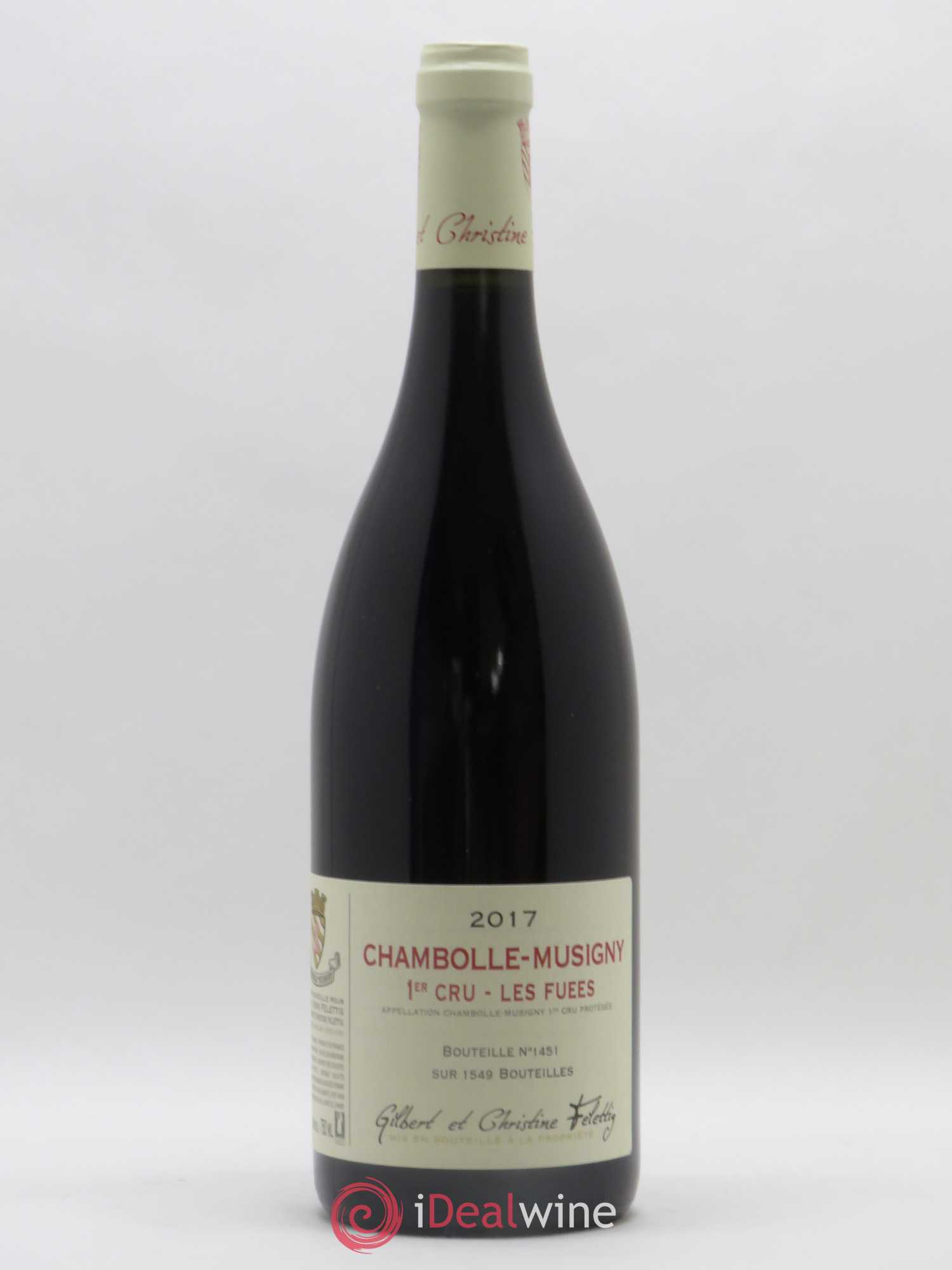 Chambolle-Musigny 1er Cru Les Fuées Felettig (Domaine) 2017 - Lot de 1 bouteille - 0