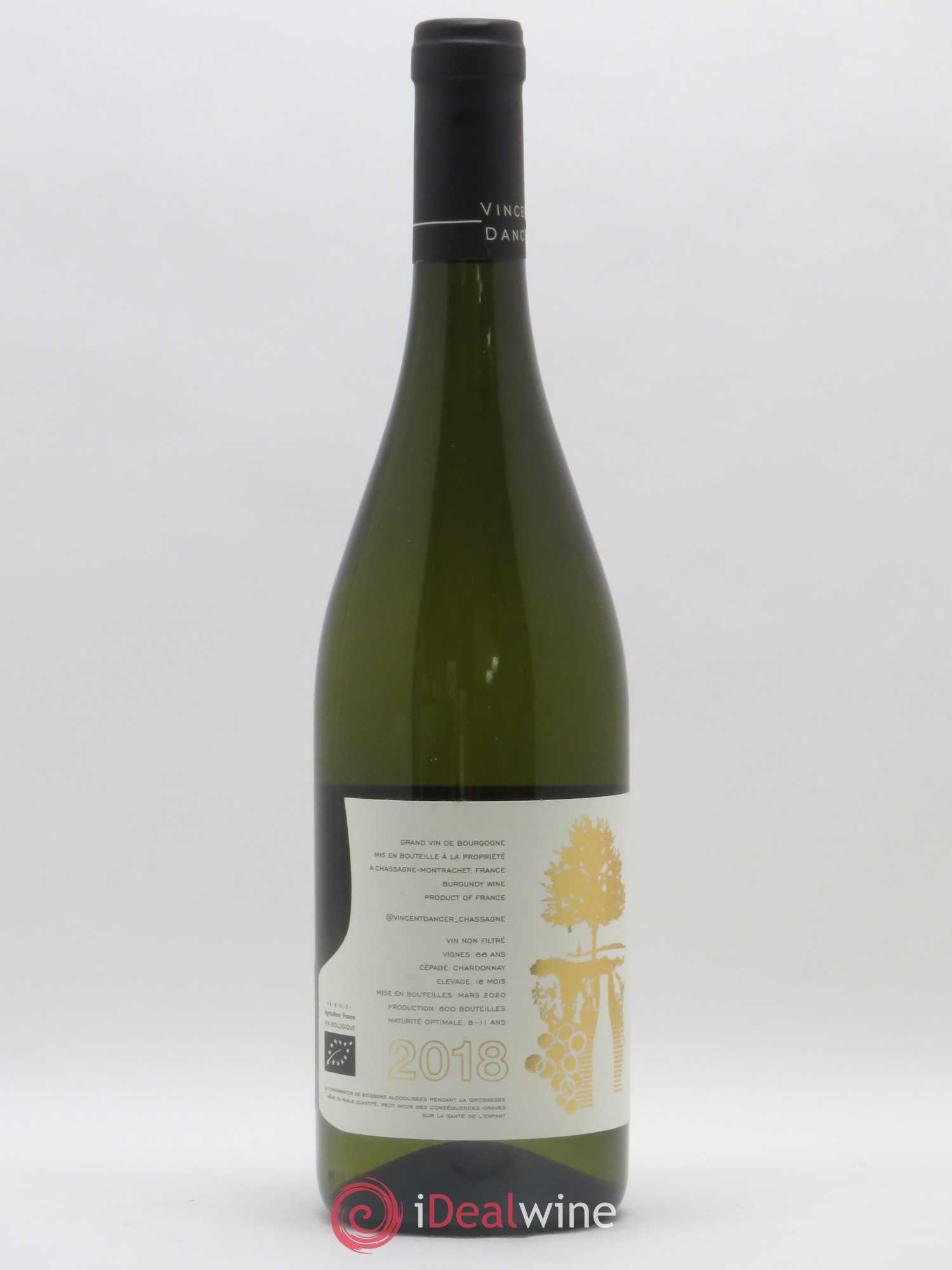 Chevalier-Montrachet Grand Cru Vincent Dancer 2018 - Lot de 1 bouteille - 1
