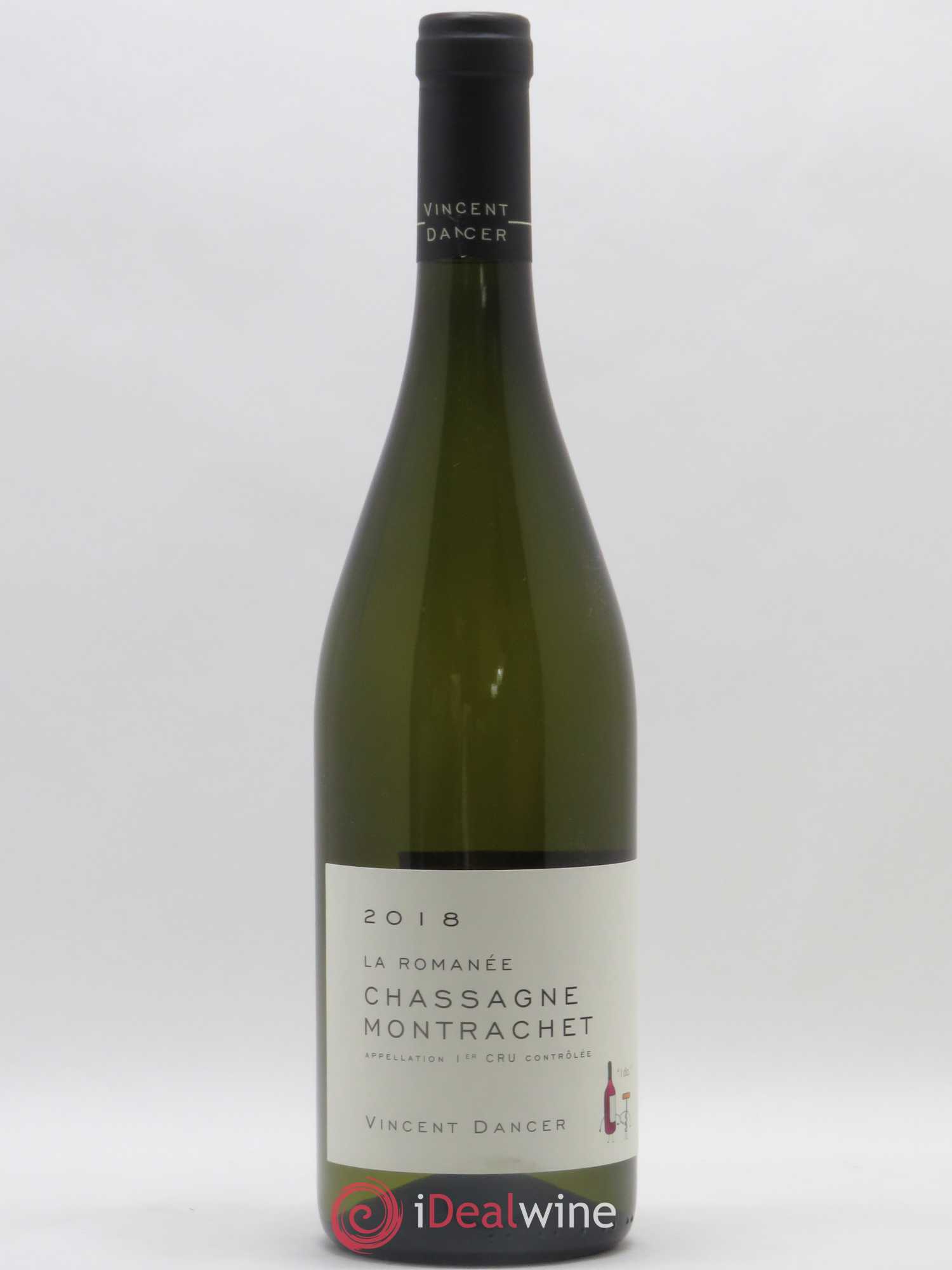 Chassagne-Montrachet 1er Cru La Romanée Vincent Dancer 2018 - Lot de 1 bouteille - 0