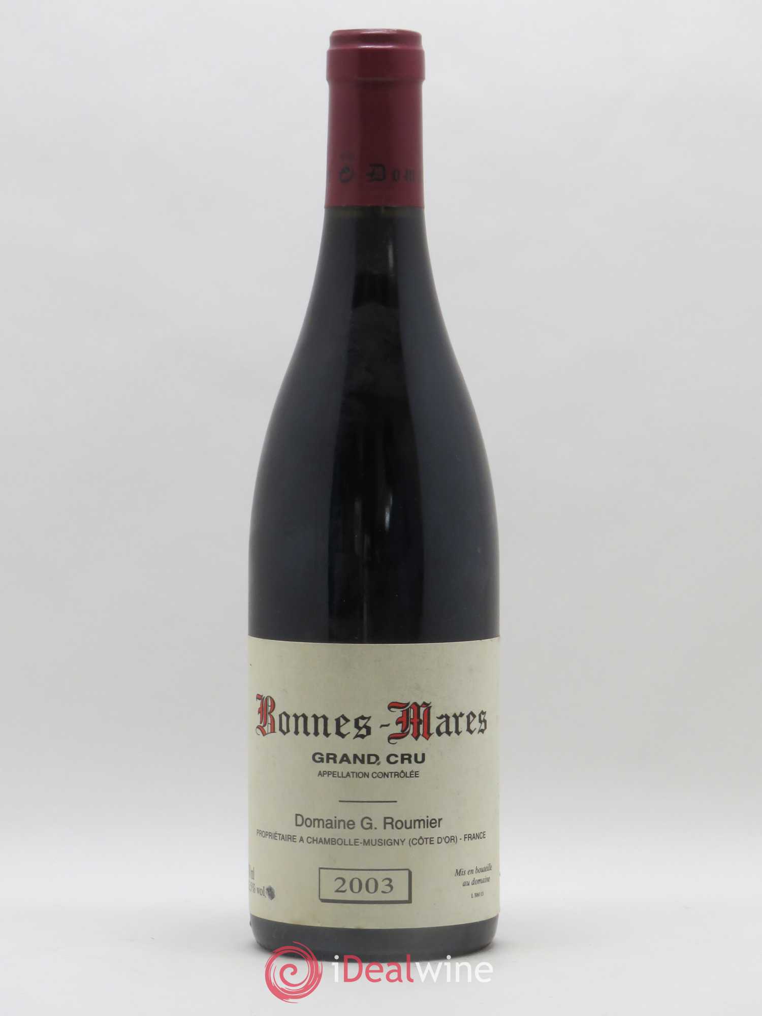 Bonnes-Mares Grand Cru Georges Roumier (Domaine) 2003 - Lot de 1 bouteille - 0