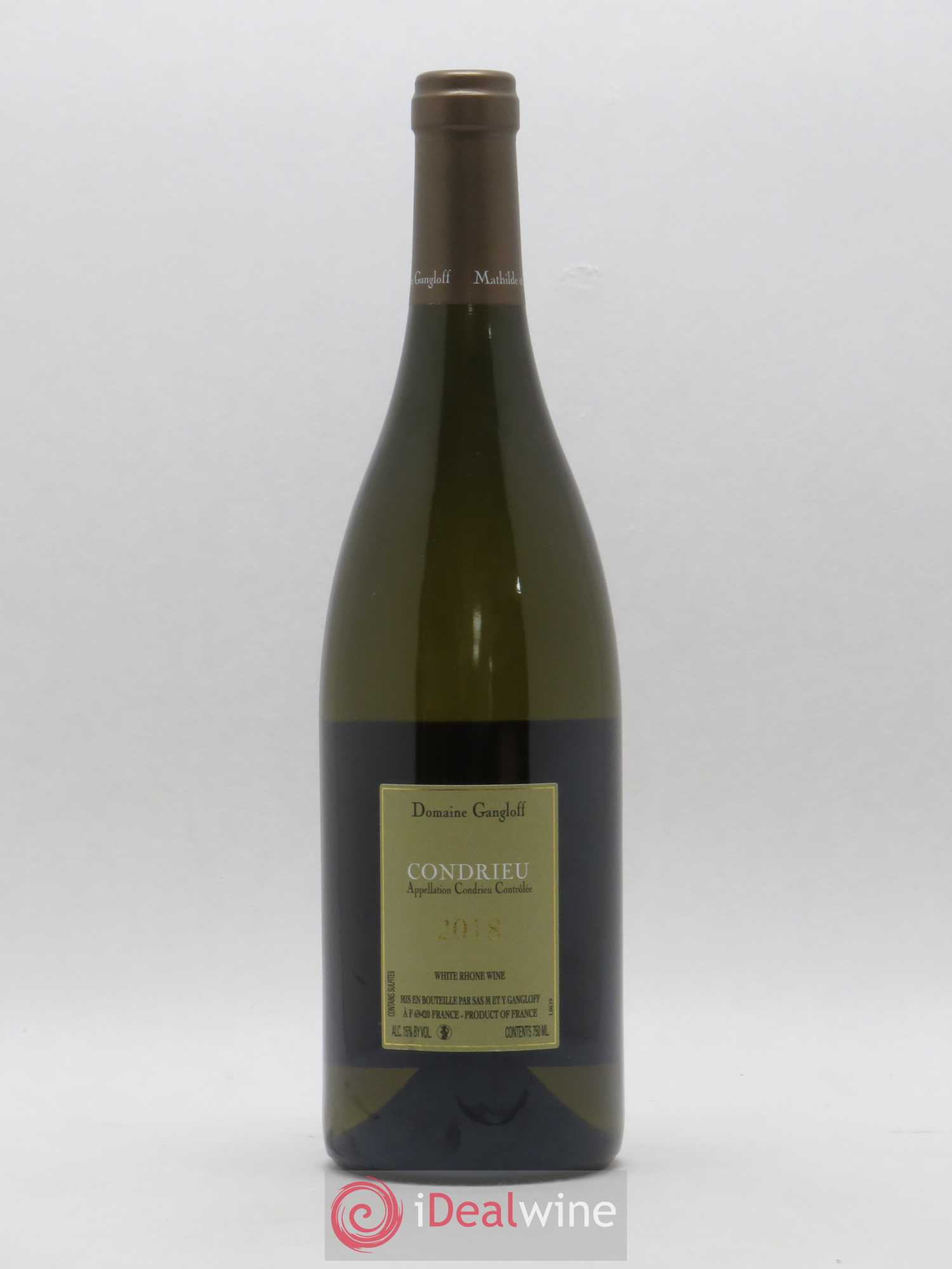 Condrieu Domaine Gangloff (Domaine) 2018 - Lot de 1 bouteille - 1
