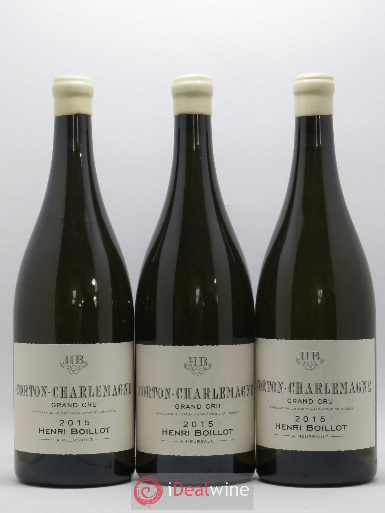 Corton-Charlemagne Grand Cru Henri Boillot (Domaine) 2015 - Lot de 3 magnums - 0