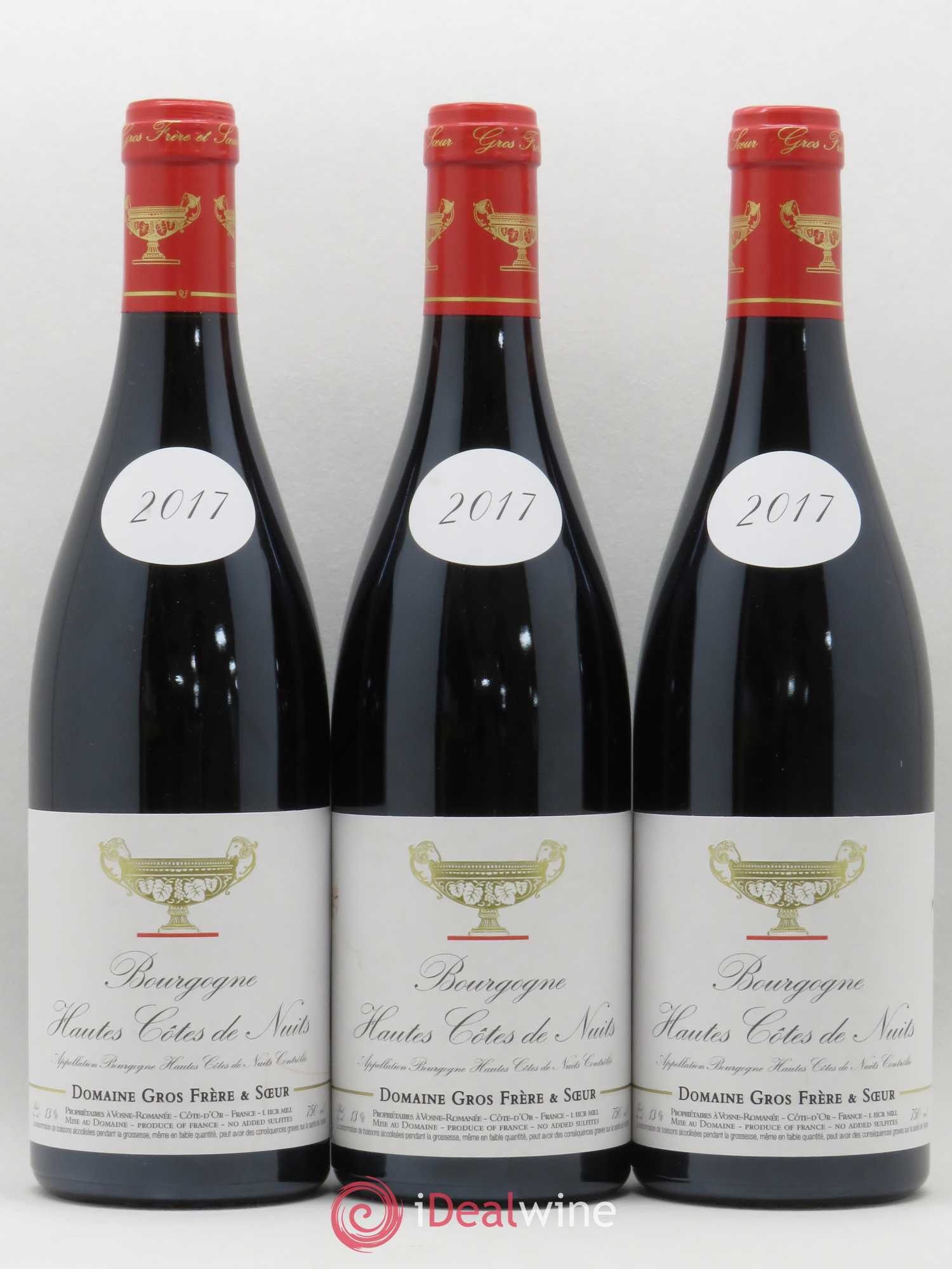 Hautes-Côtes de Nuits Gros Frère & Soeur 2017 - Lot de 3 bouteilles - 0