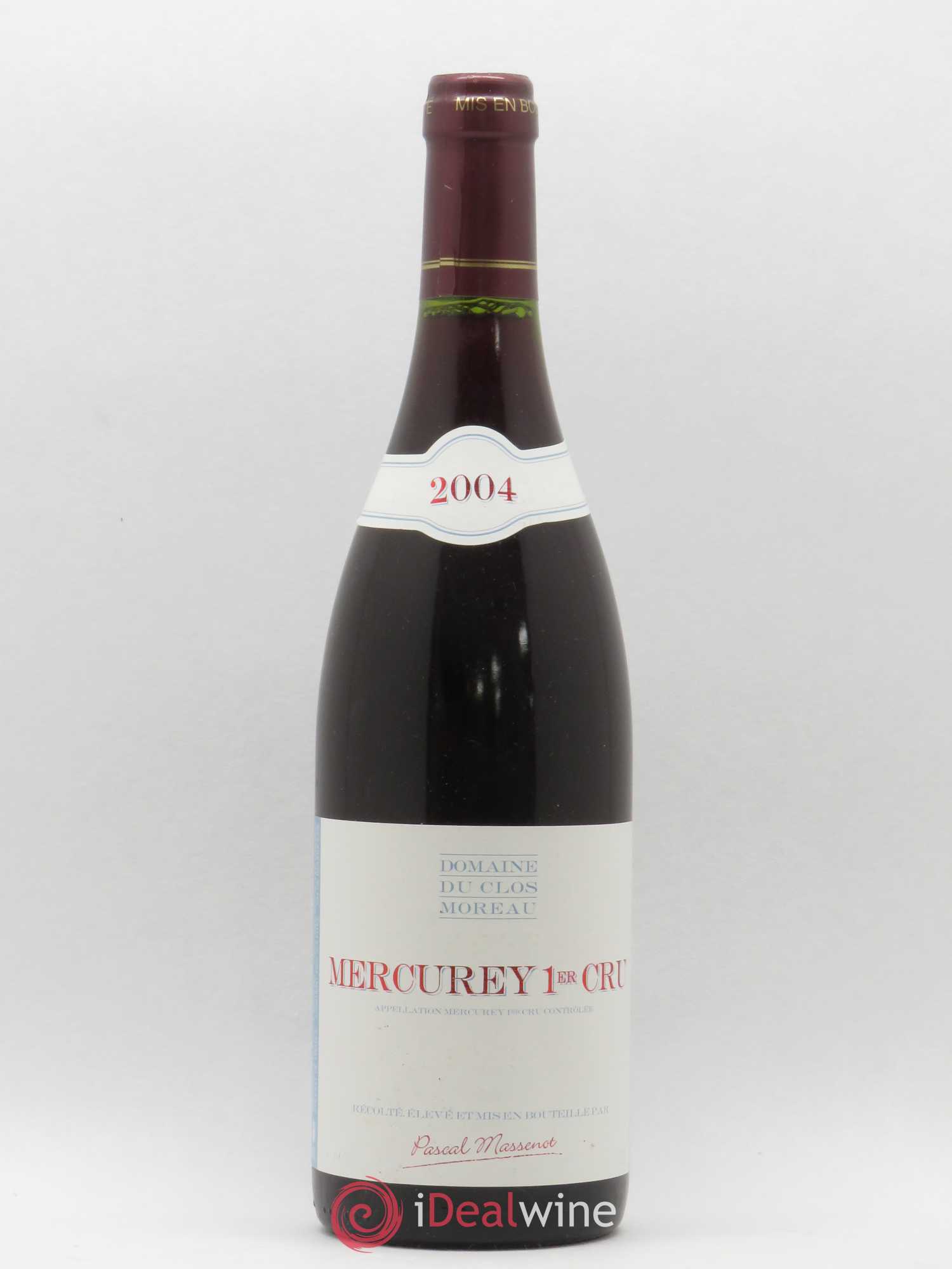 Mercurey 1er Cru Domaine du Clos Moreau Massenot 2004 - Posten von 1 Flasche - 0