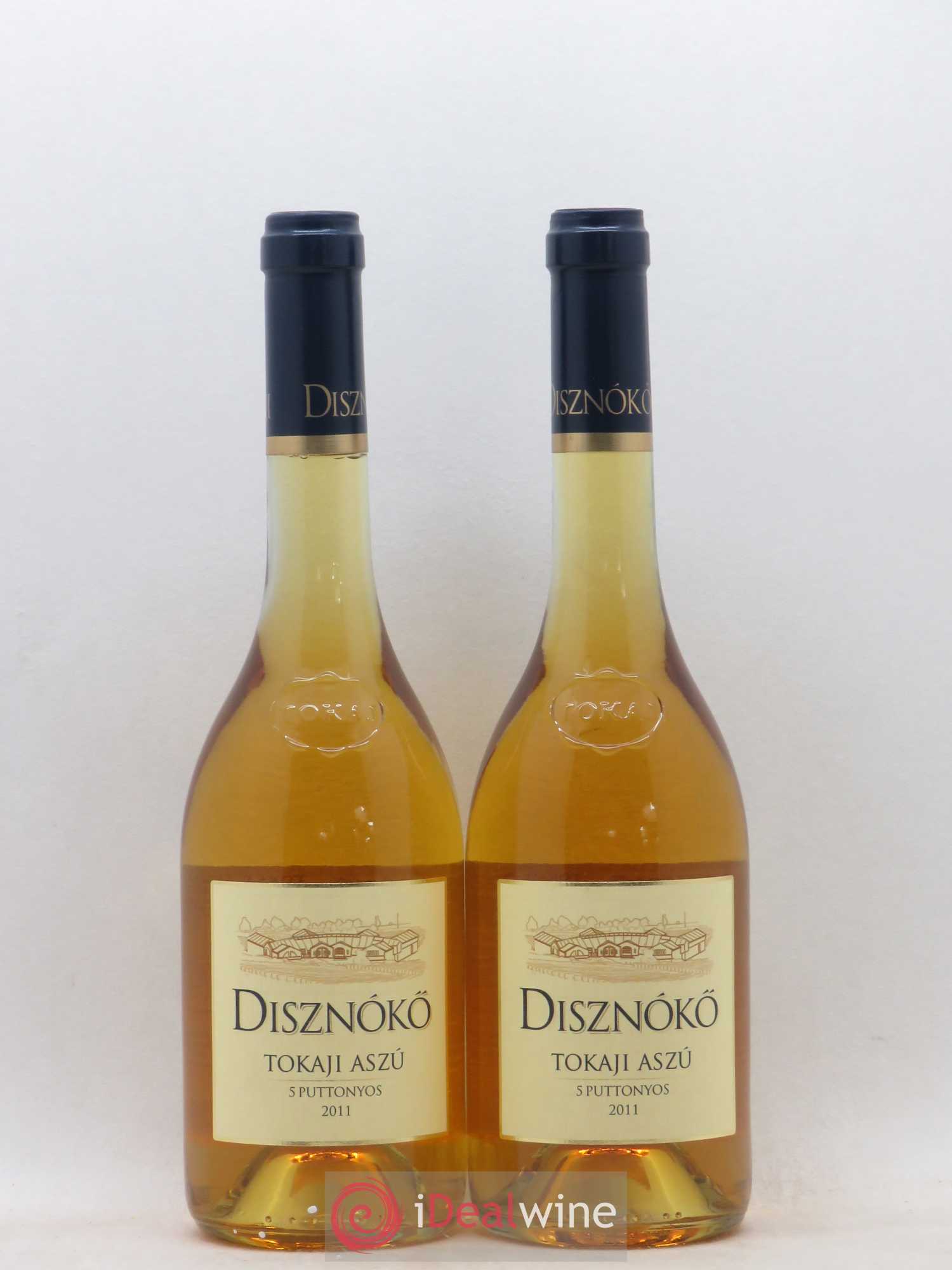Tokaji Aszu 5 Puttonyos Disznoko (Domaine) 50cl 2011 - Lotto di 2 bottiglie - 0