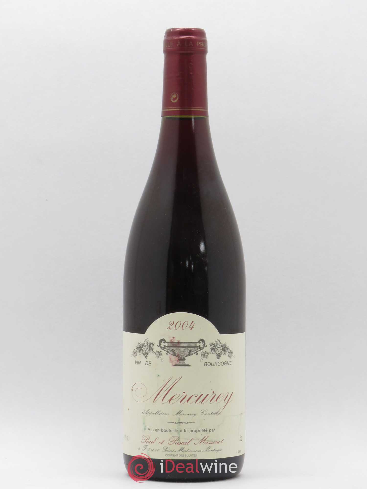 Mercurey Massenot 2004 - Posten von 1 Flasche - 0