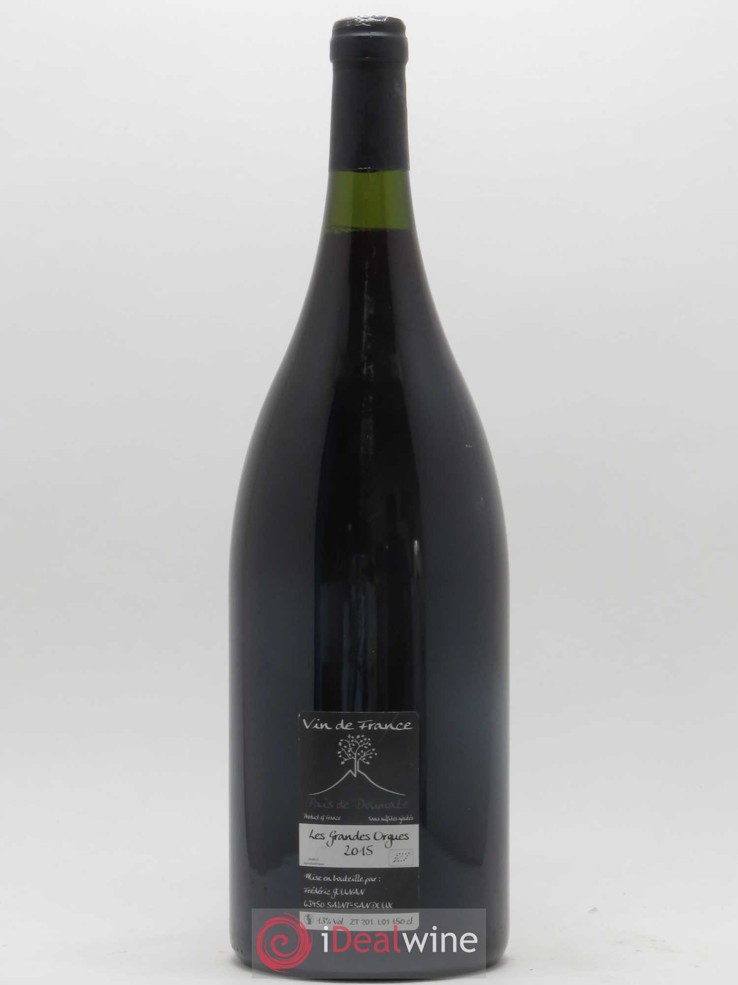 Vin de France Les Grandes Orgues Vignoble de l'Arbre Blanc 2015 - Lot de 1 magnum - 1