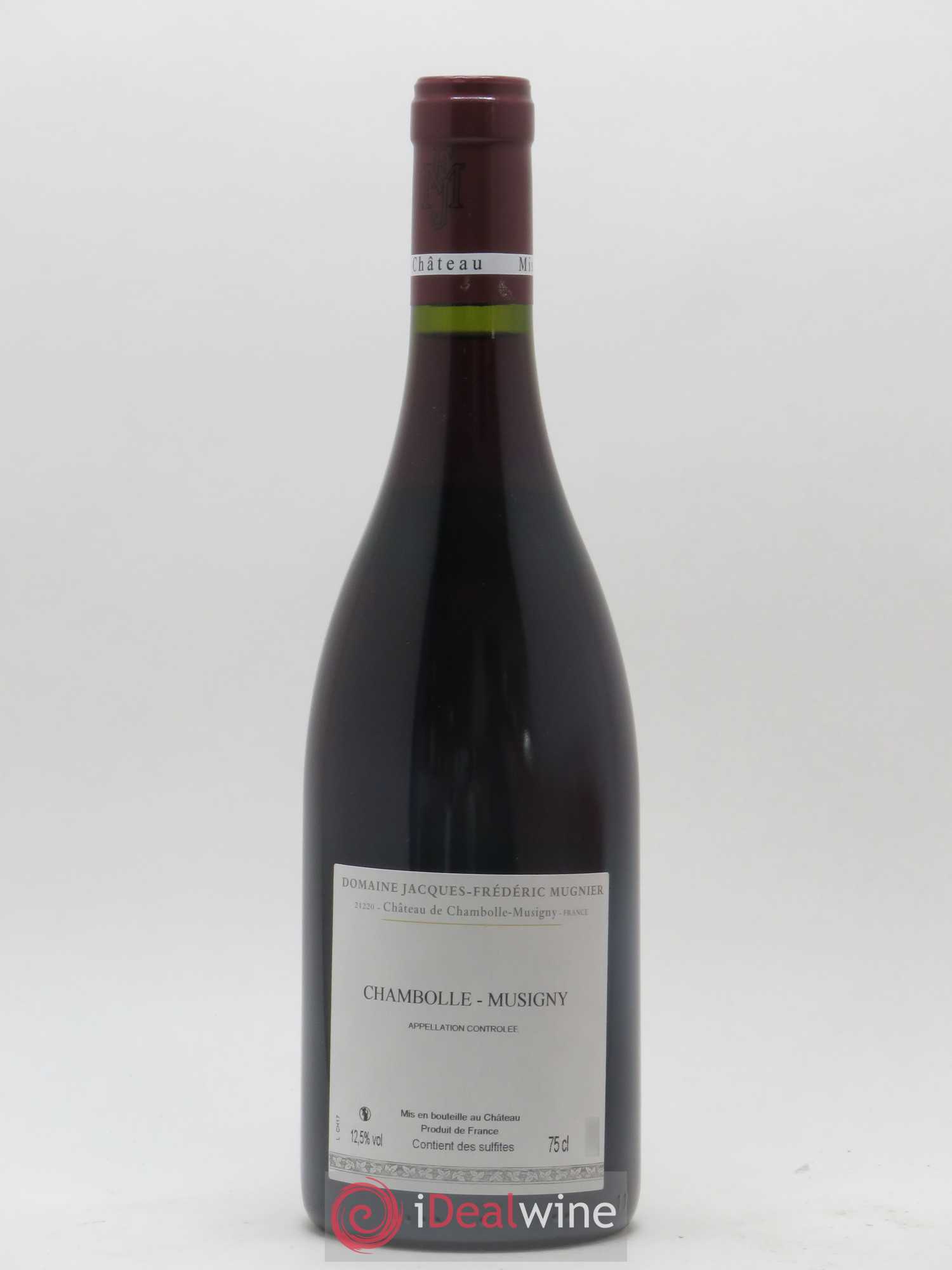 Chambolle-Musigny Jacques-Frédéric Mugnier 2017 - Lot de 1 bouteille - 1