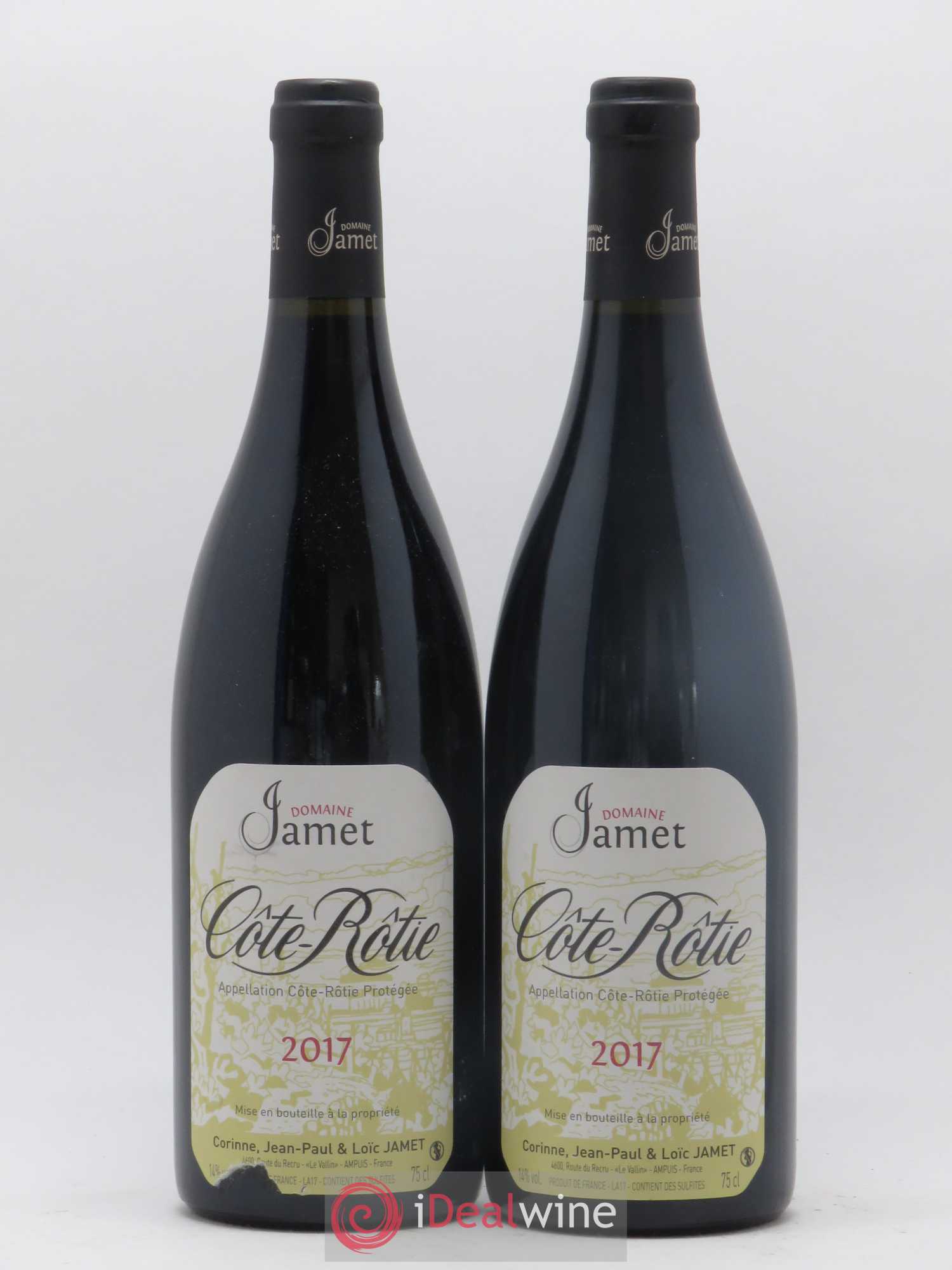 Côte-Rôtie Jamet (Domaine) 2017 - Lot de 2 bouteilles - 0