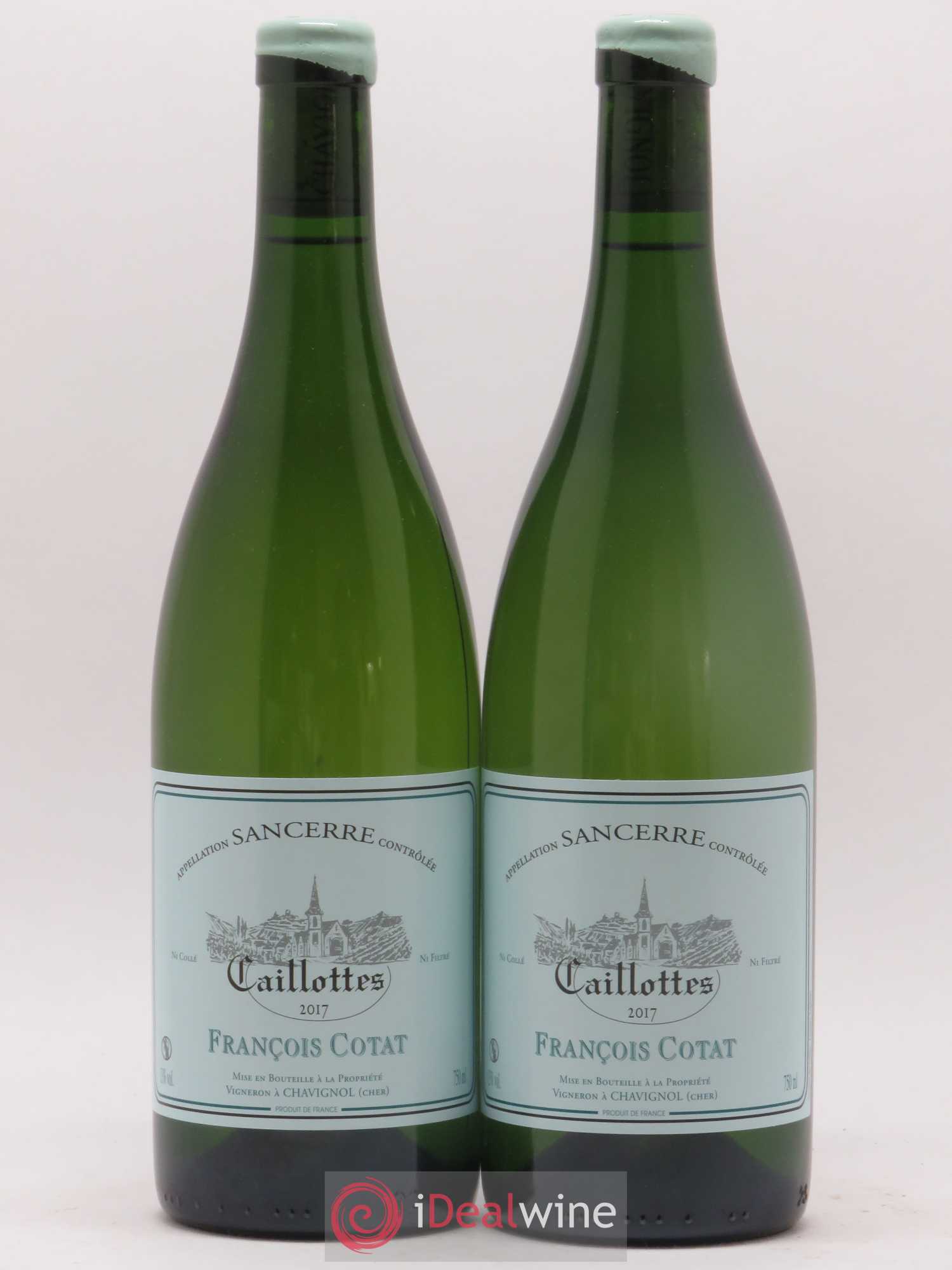 Sancerre Les Caillottes François Cotat 2017 - Lot de 2 bouteilles - 0