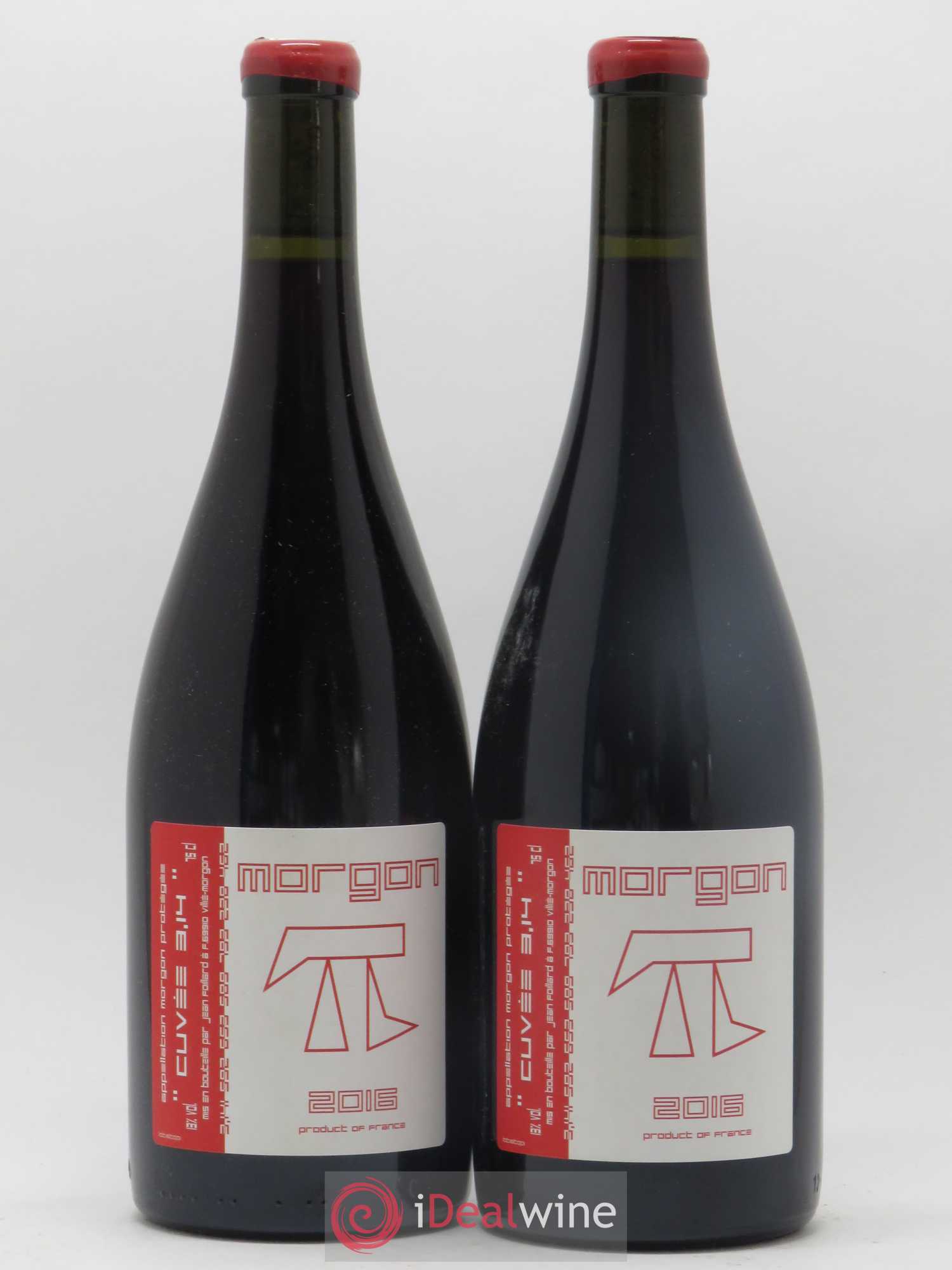Morgon 3.14 Jean Foillard 2016 - Lot de 2 bouteilles - 0
