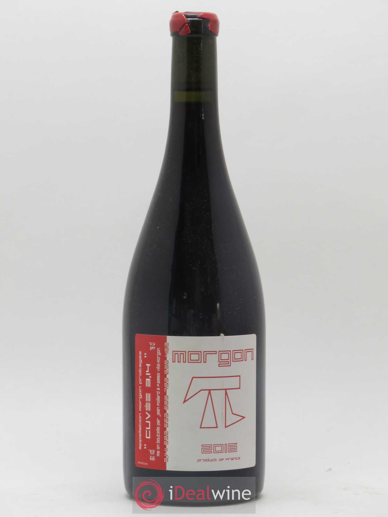 Morgon 3.14 Jean Foillard 2016 - Lot de 1 bouteille - 0