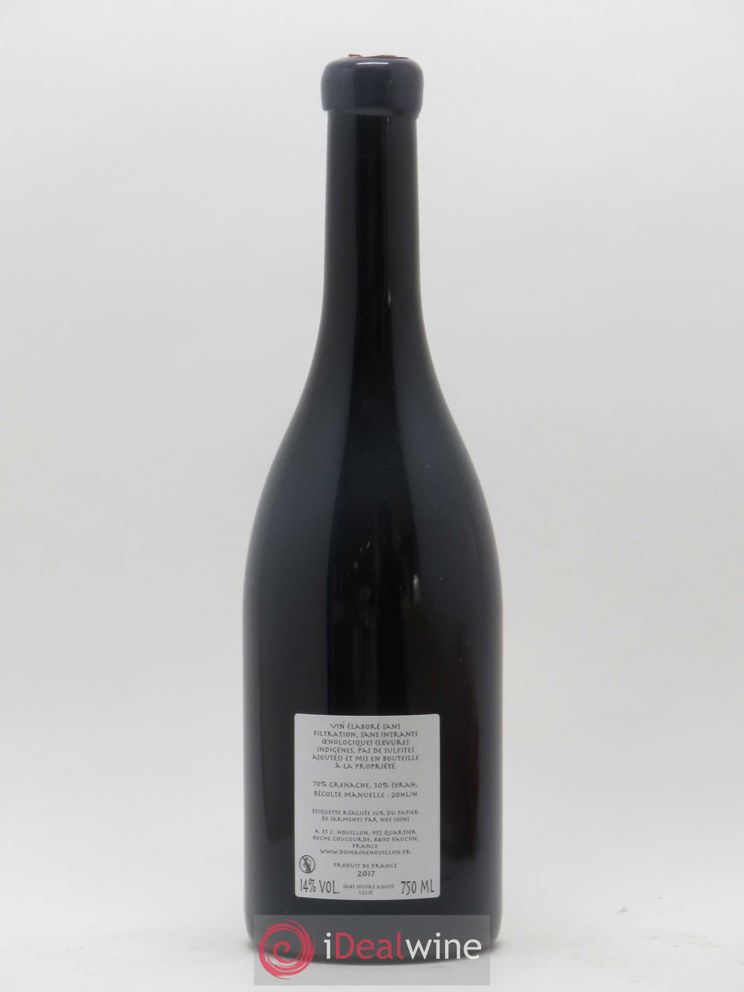 Côtes-du-Rhône Tonneaux Aurélien et Charlotte Houillon 2017 - Lot de 1 bouteille - 1
